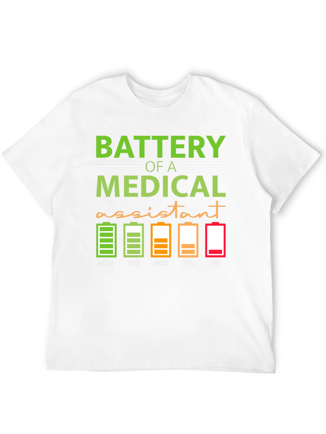 Medical Assistant Battery T-Shirt
