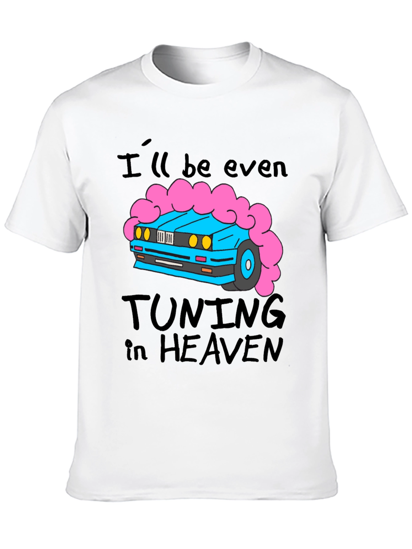 Tuning in Heaven Graphic Tee - Car Lovers Shirt