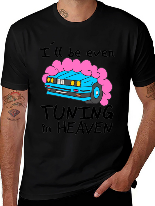 Tuning in Heaven Graphic Tee - Car Lovers Shirt