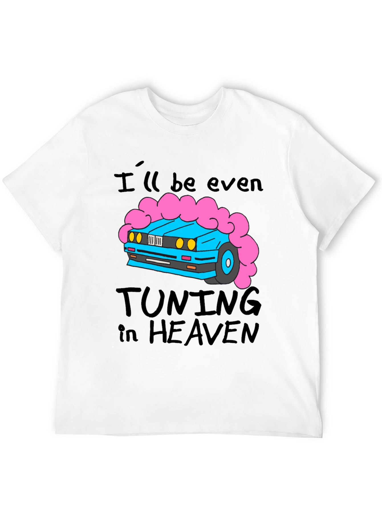 Tuning in Heaven Graphic Tee - Car Lovers Shirt