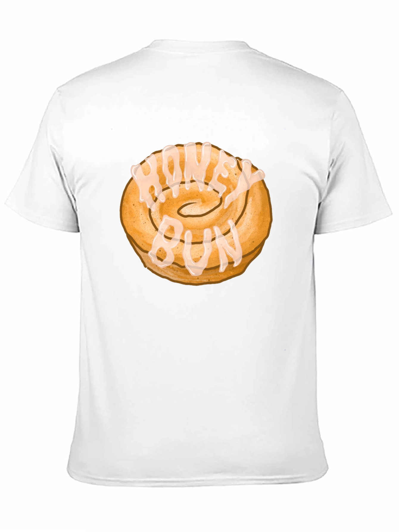 Honey Bun Graphic Tee - Sweet Treat Design