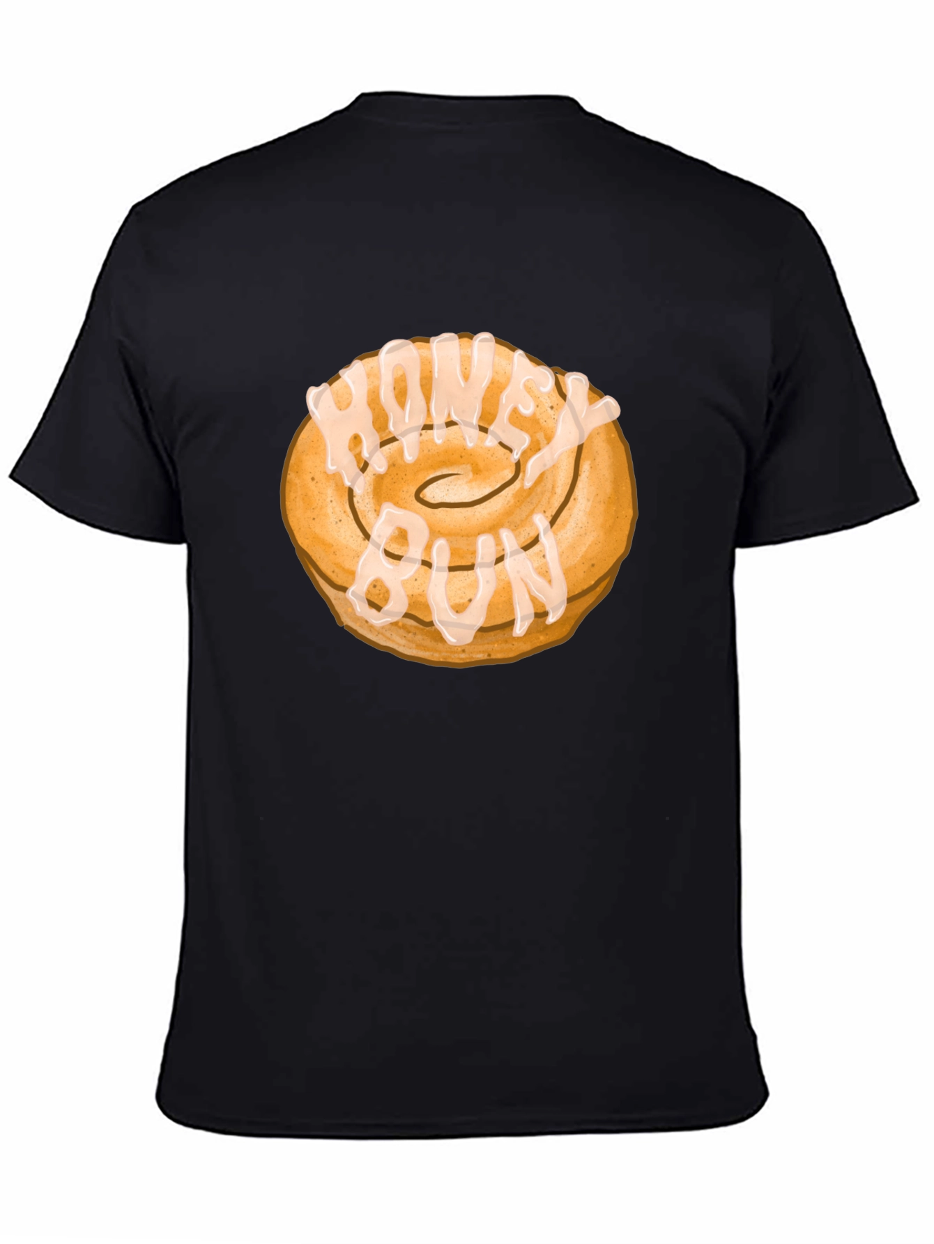 Honey Bun Graphic Tee - Sweet Treat Design