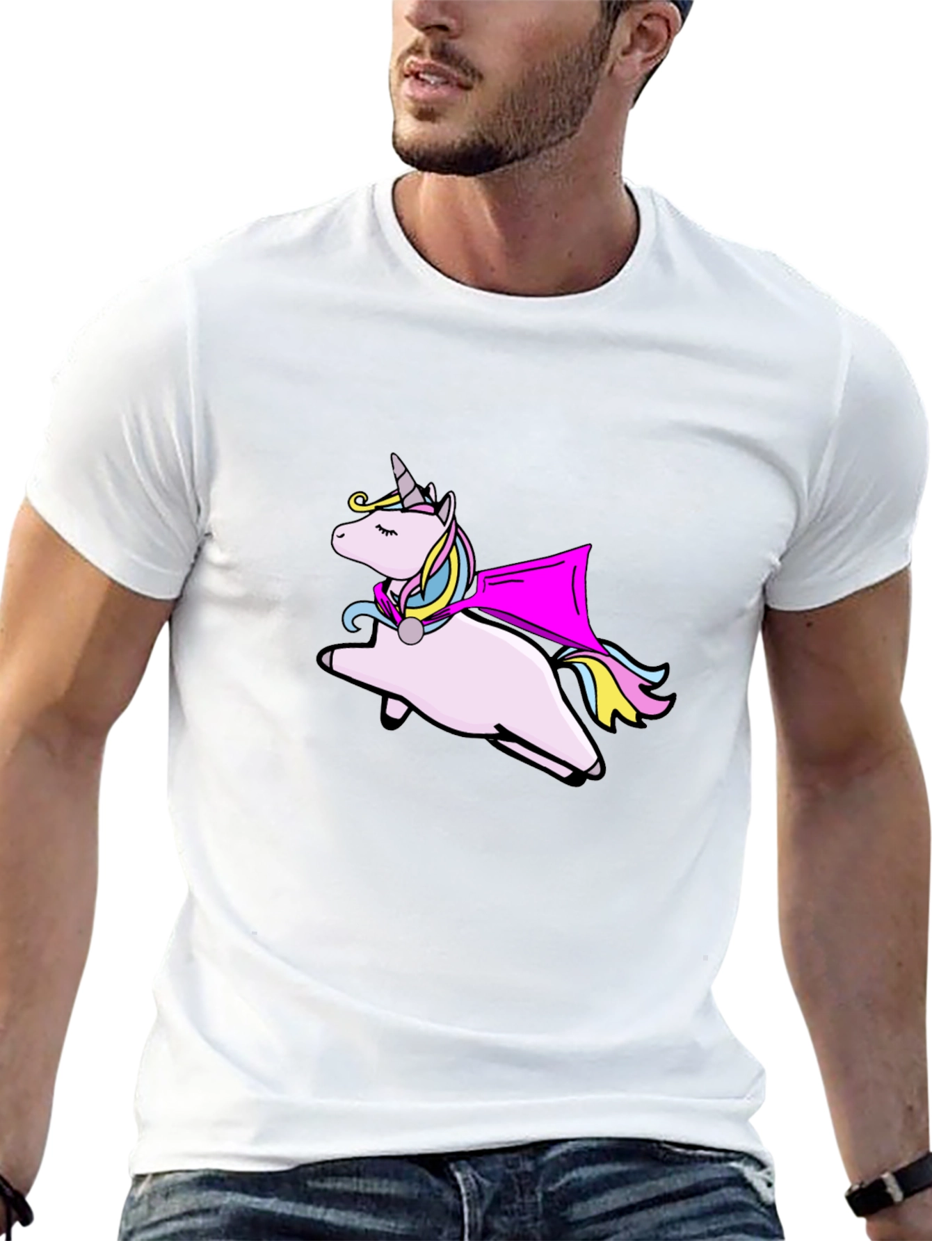 Unicorn Superhero Graphic Tee