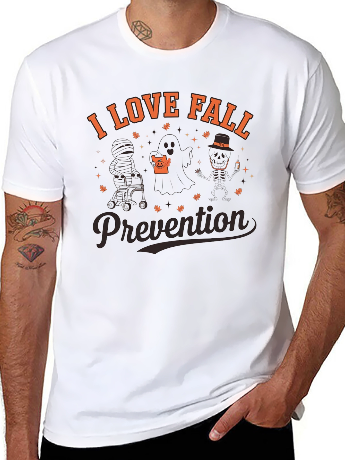 I Love Fall Prevention T-Shirt