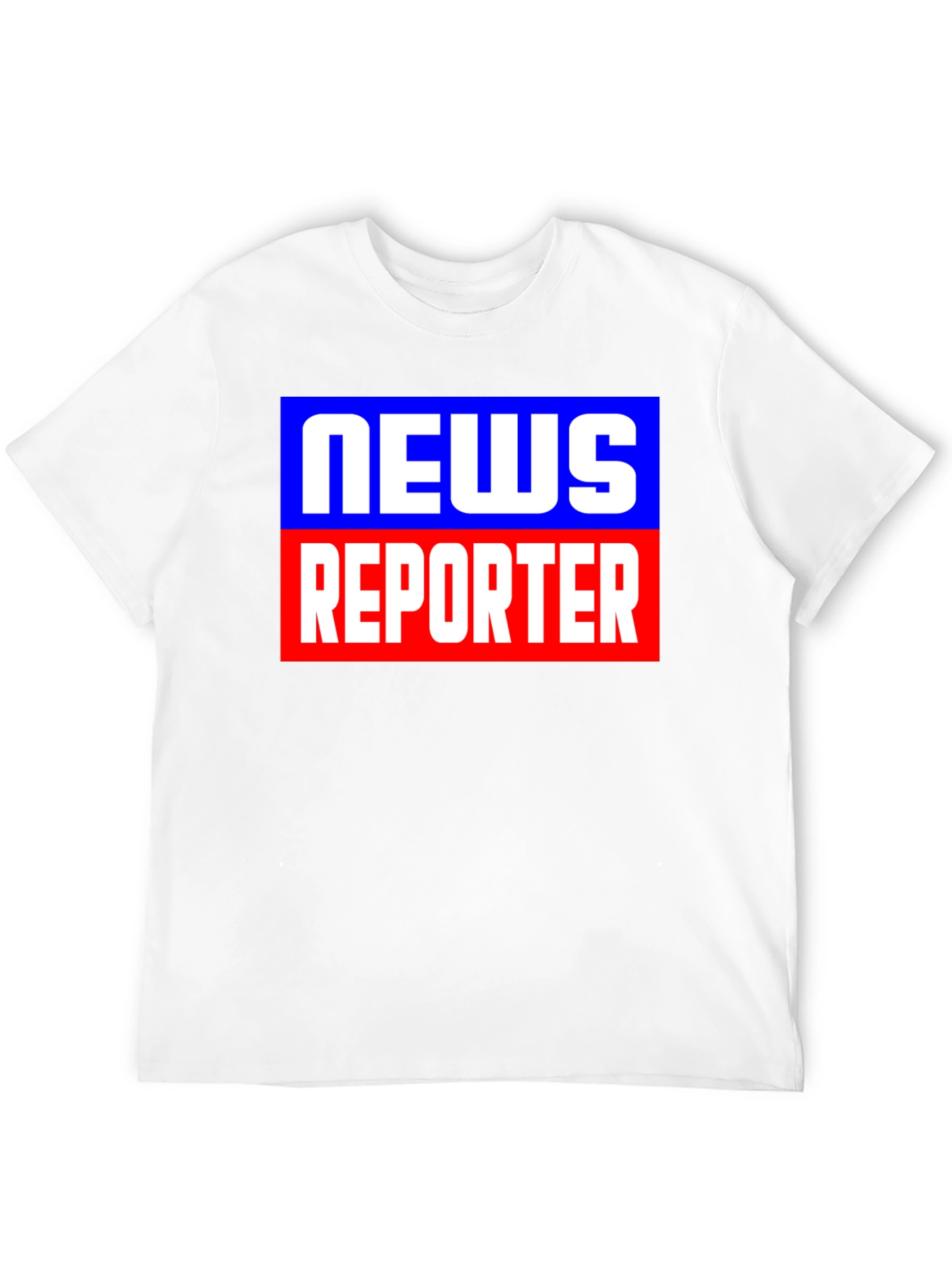 News Reporter Tee - Classic Journalism Style