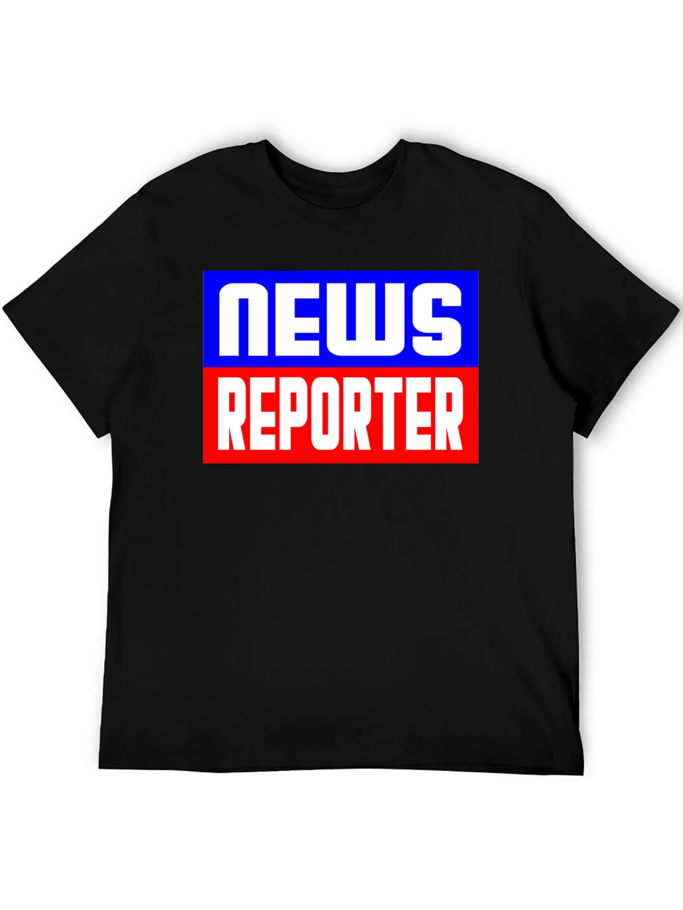 News Reporter Tee - Classic Journalism Style