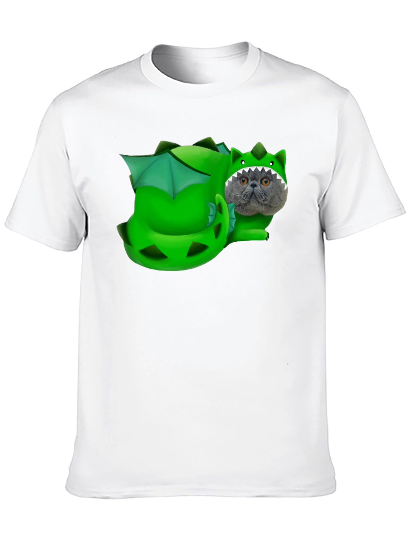 Dragon Cat T-Shirt: Funny Pet Graphic Tee