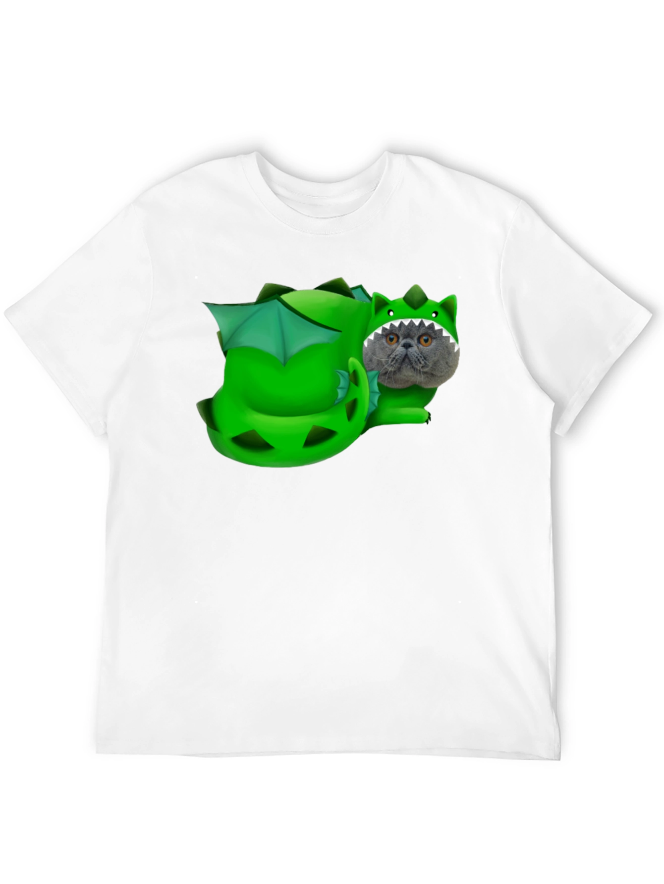 Dragon Cat T-Shirt: Funny Pet Graphic Tee