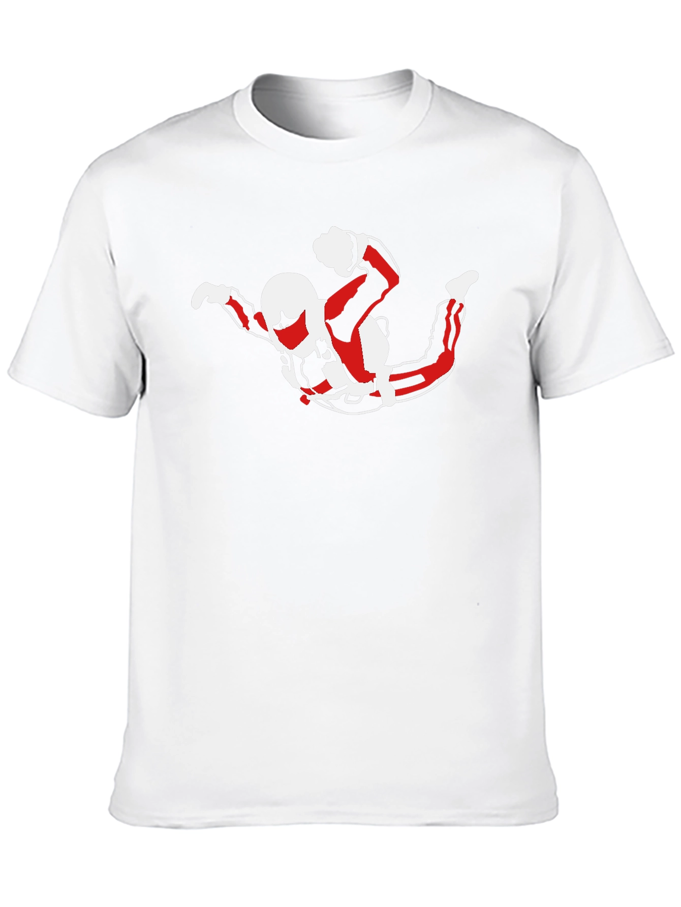 Skydiver Graphic T-Shirt - Stylish Cotton Tee