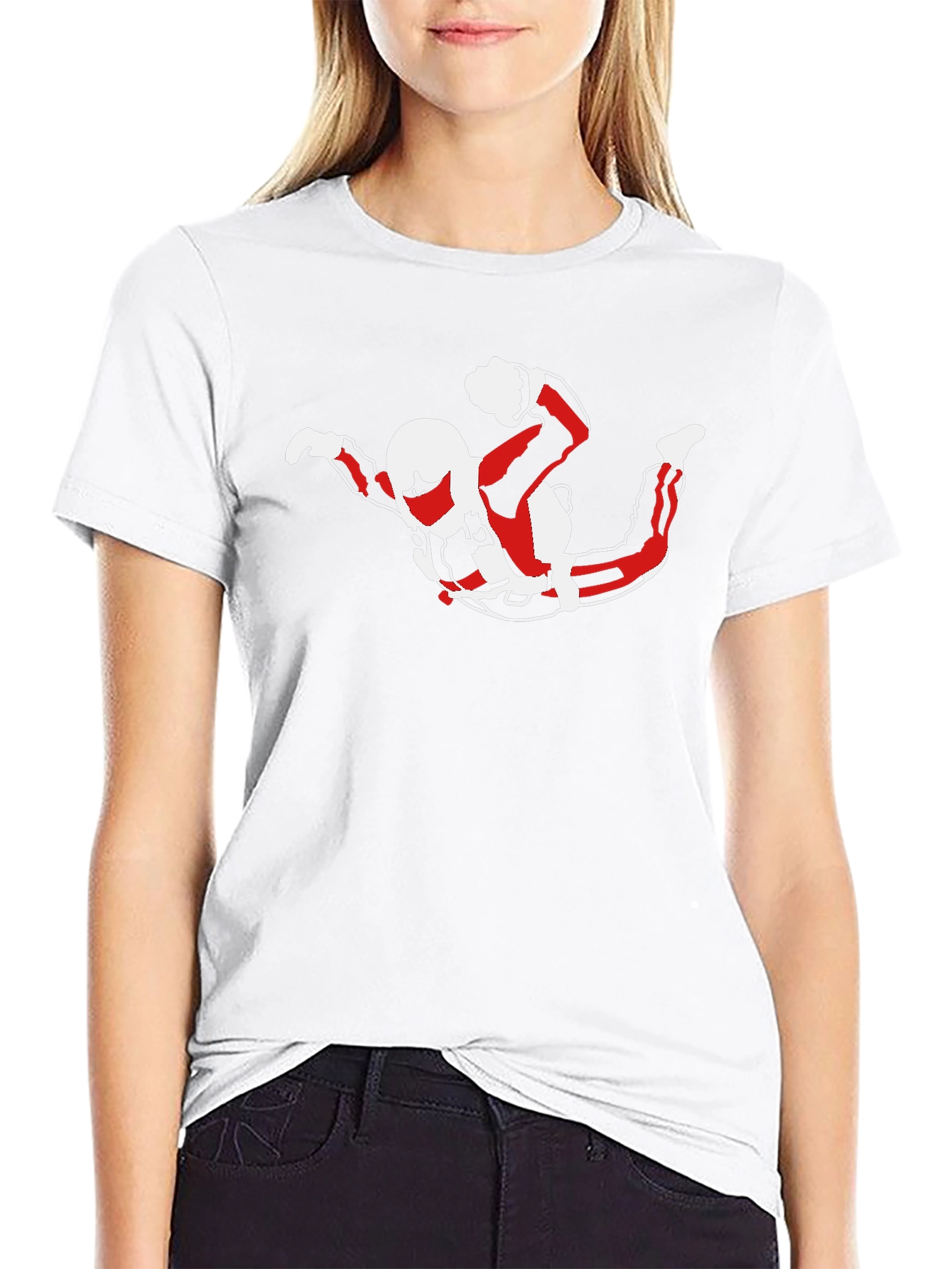 Skydiver Graphic T-Shirt - Stylish Cotton Tee