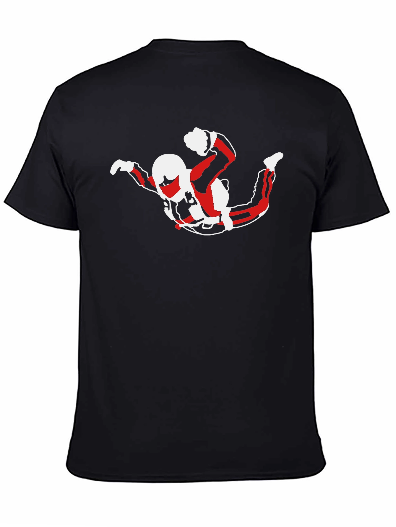 Skydiver Graphic T-Shirt - Stylish Cotton Tee