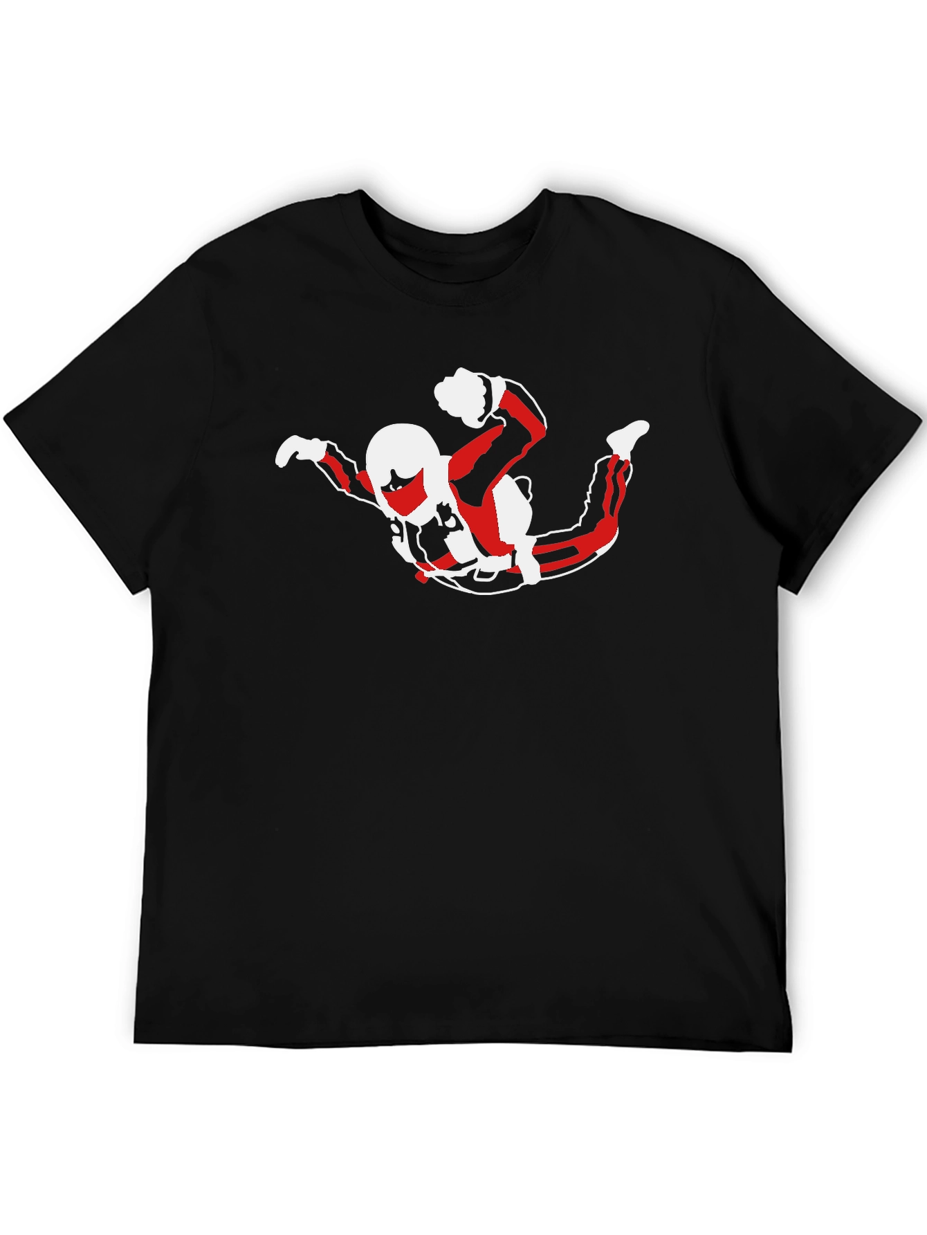 Skydiver Graphic T-Shirt - Stylish Cotton Tee