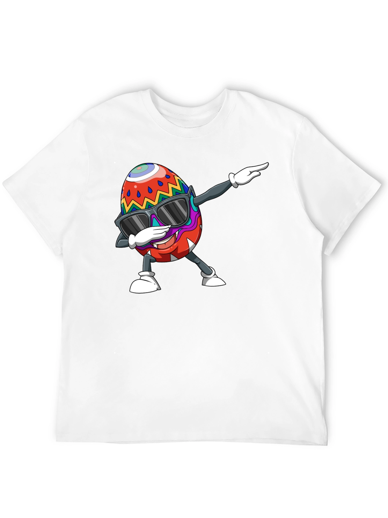 Dabbing Easter Egg Graphic Tee