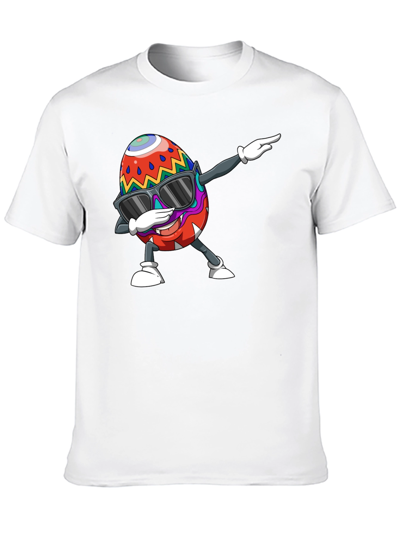 Dabbing Easter Egg Graphic Tee