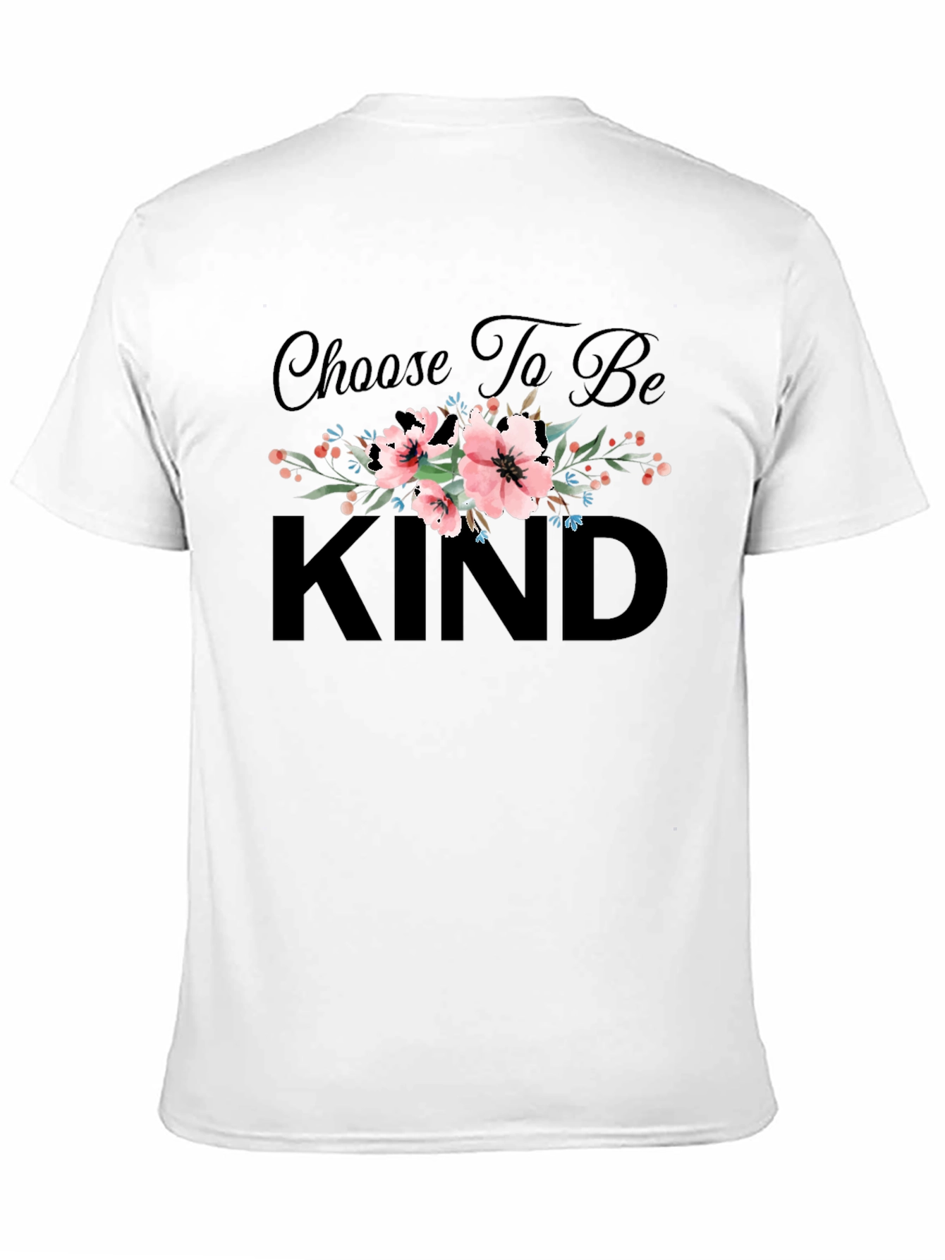 Choose To Be Kind Floral T-Shirt