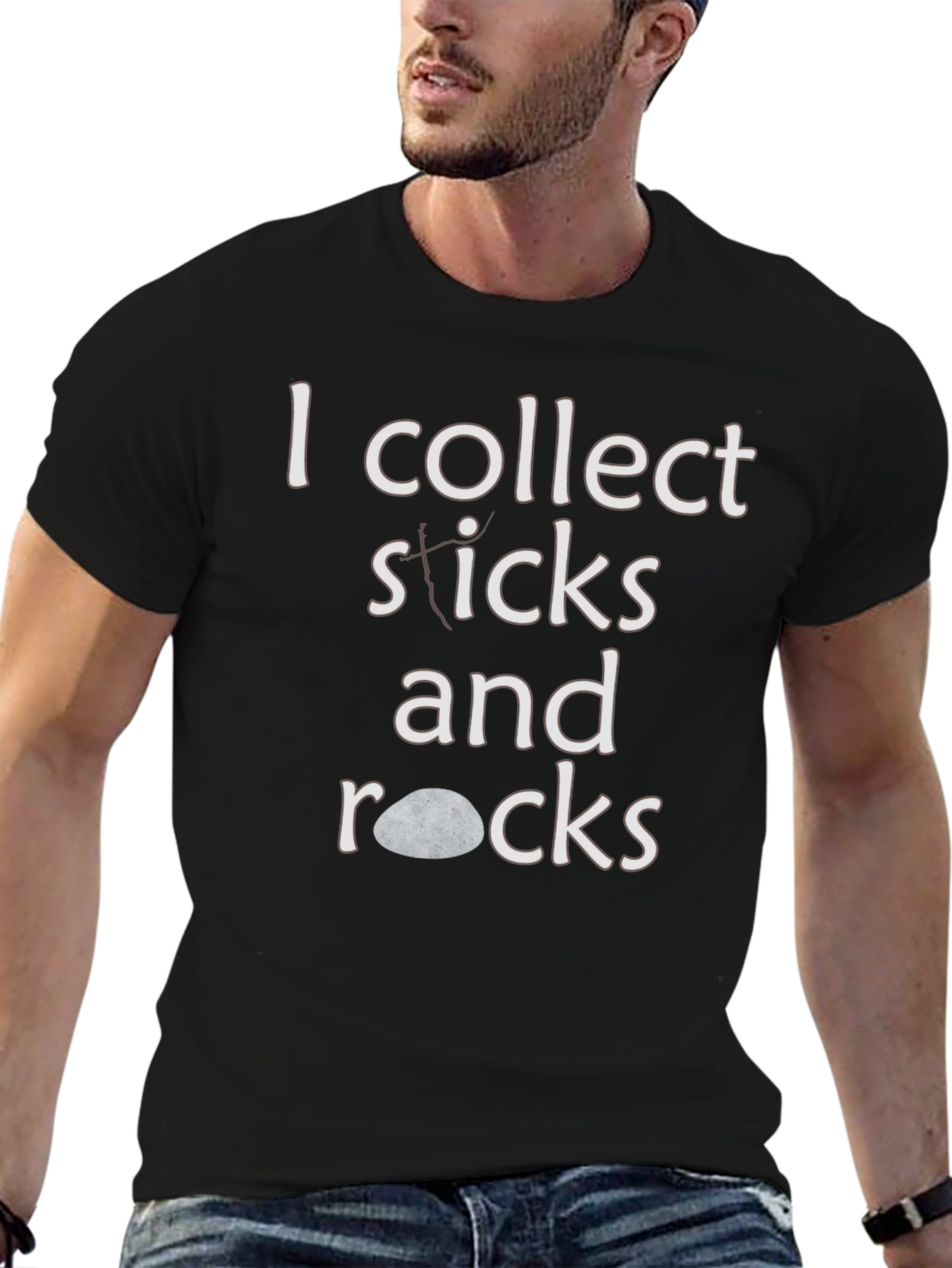 I Collect Sticks and Rocks T-Shirt