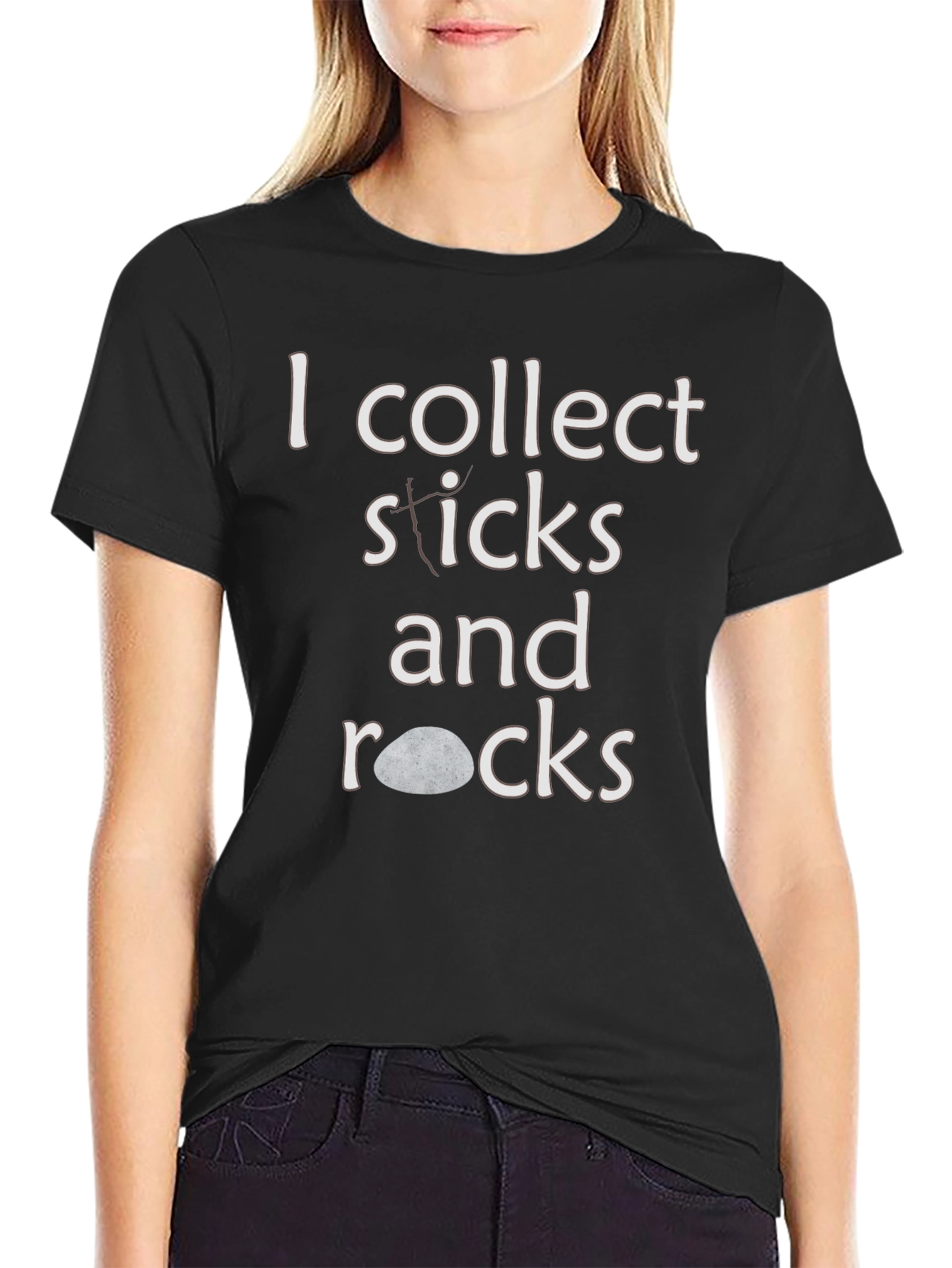 I Collect Sticks and Rocks T-Shirt