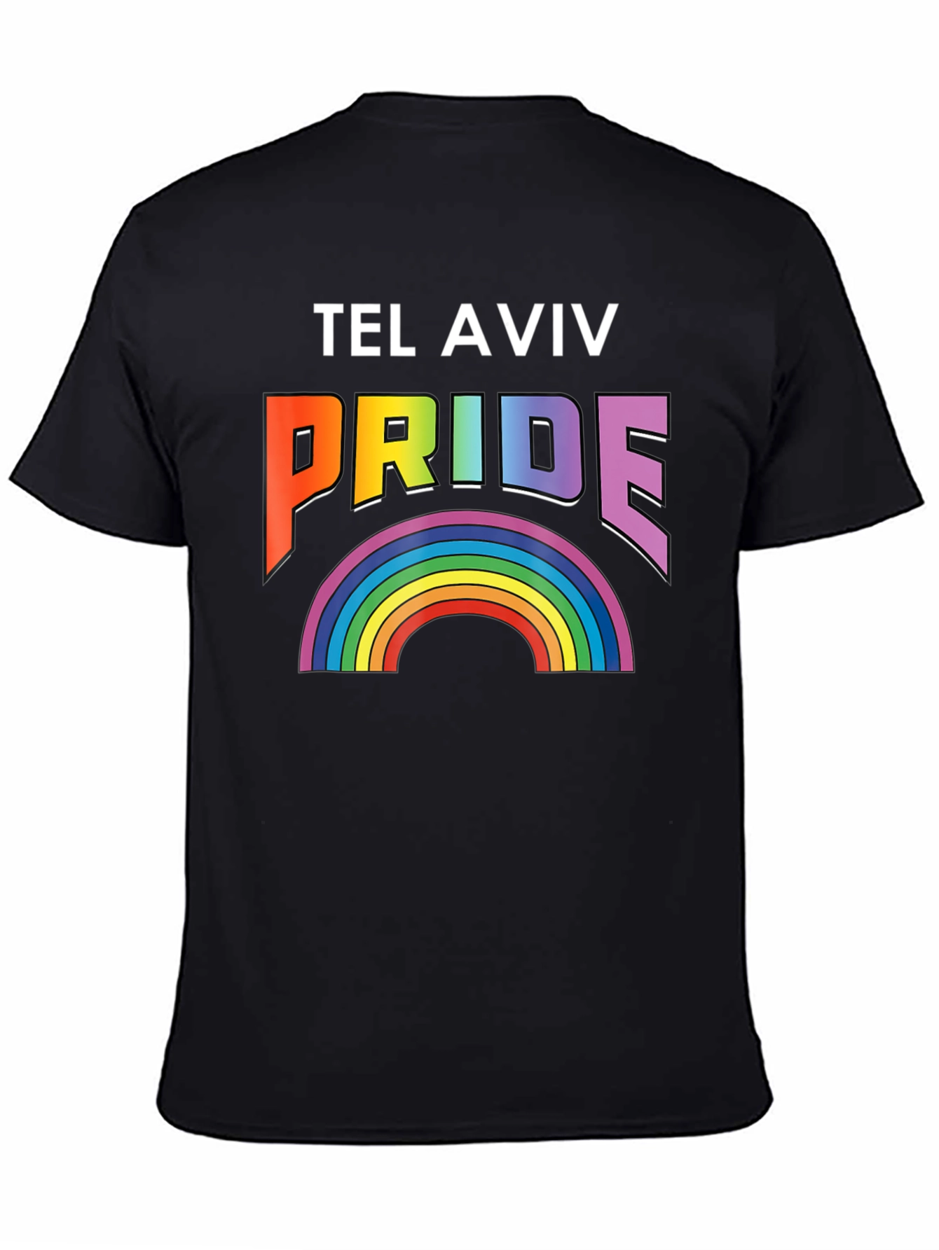 Tel Aviv Pride Rainbow Graphic T-Shirt