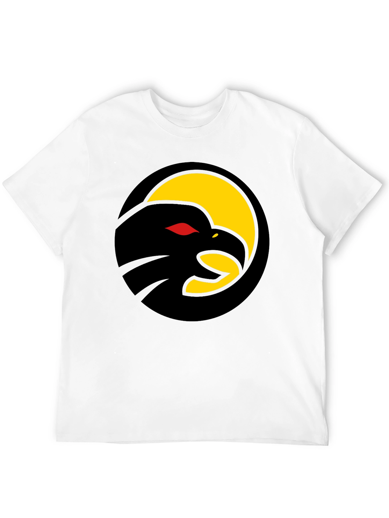 Black Eagle Graphic Tee - Cool Bird Design