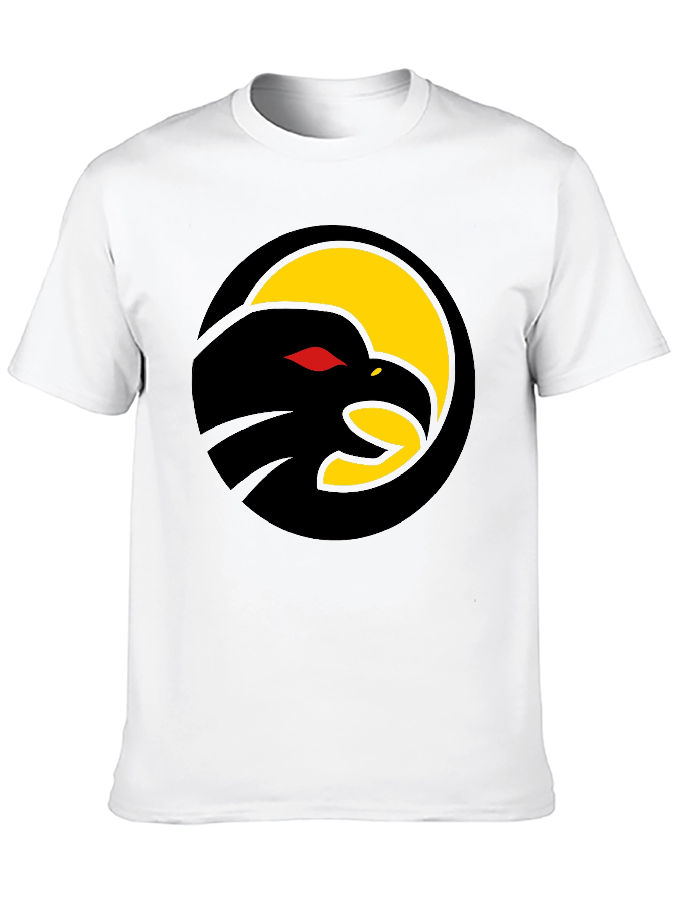 Black Eagle Graphic Tee - Cool Bird Design