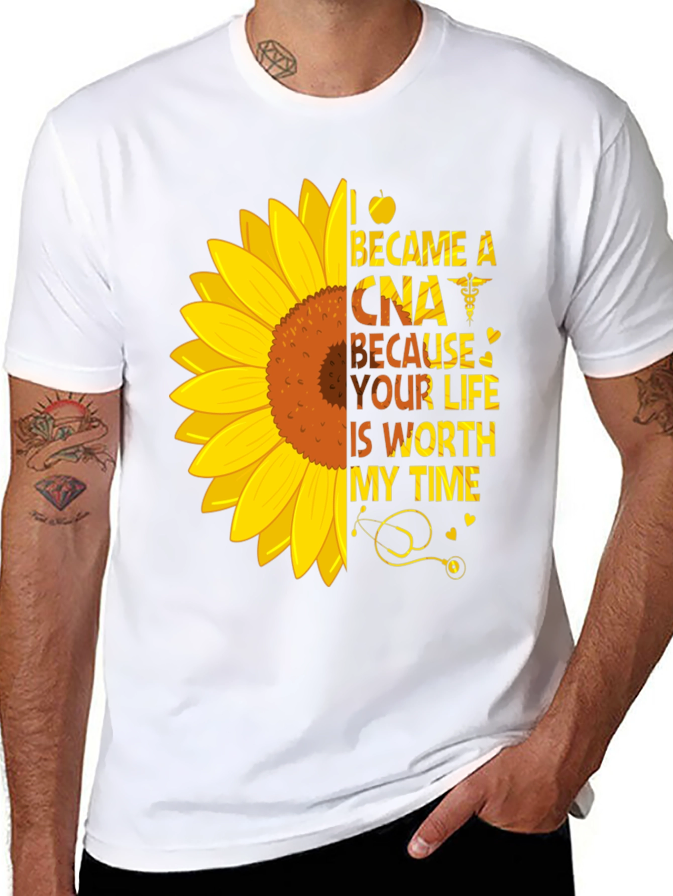Sunflower CNA Graphic T-Shirt - Worth My Time