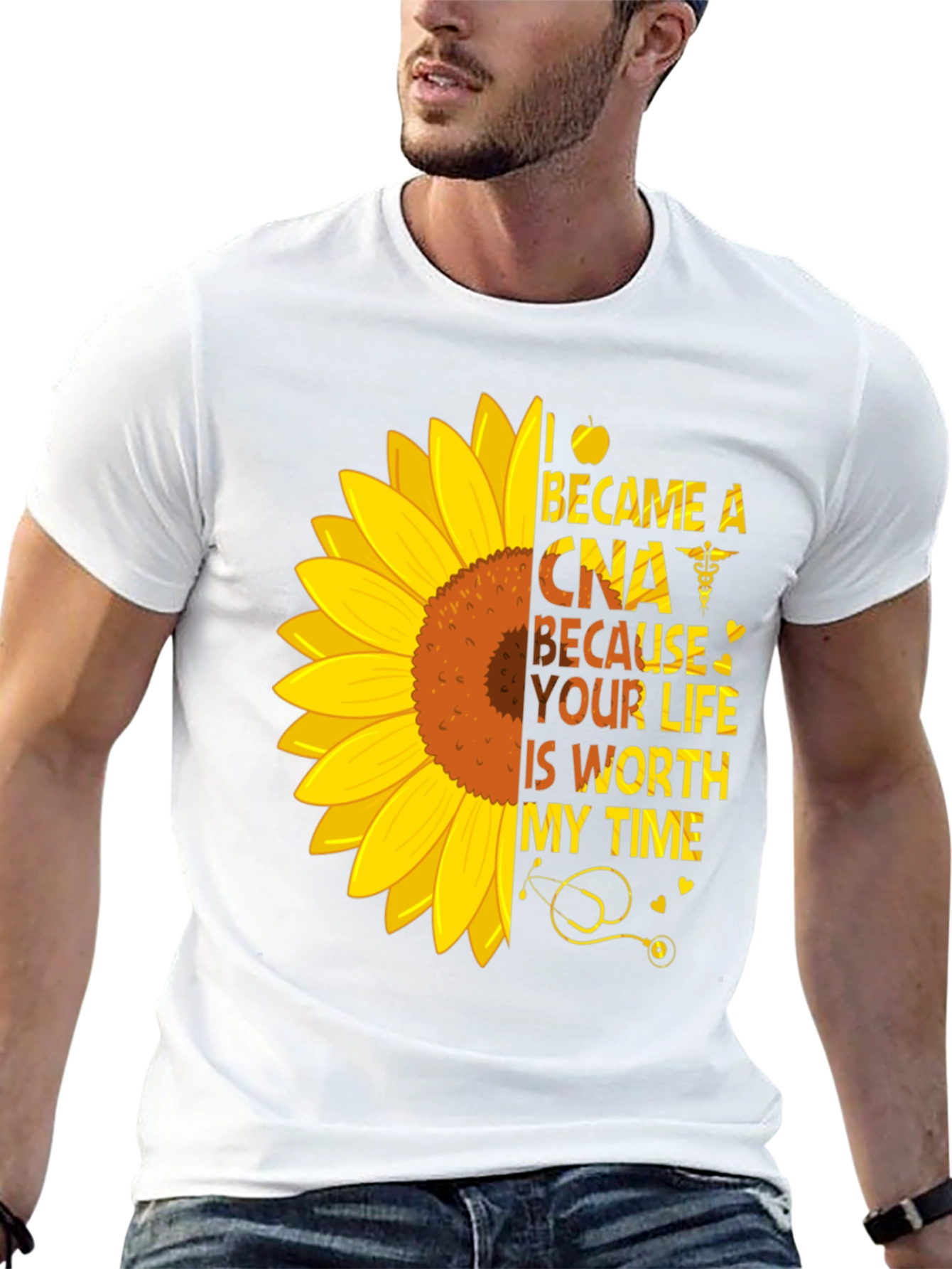 Sunflower CNA Graphic T-Shirt - Worth My Time