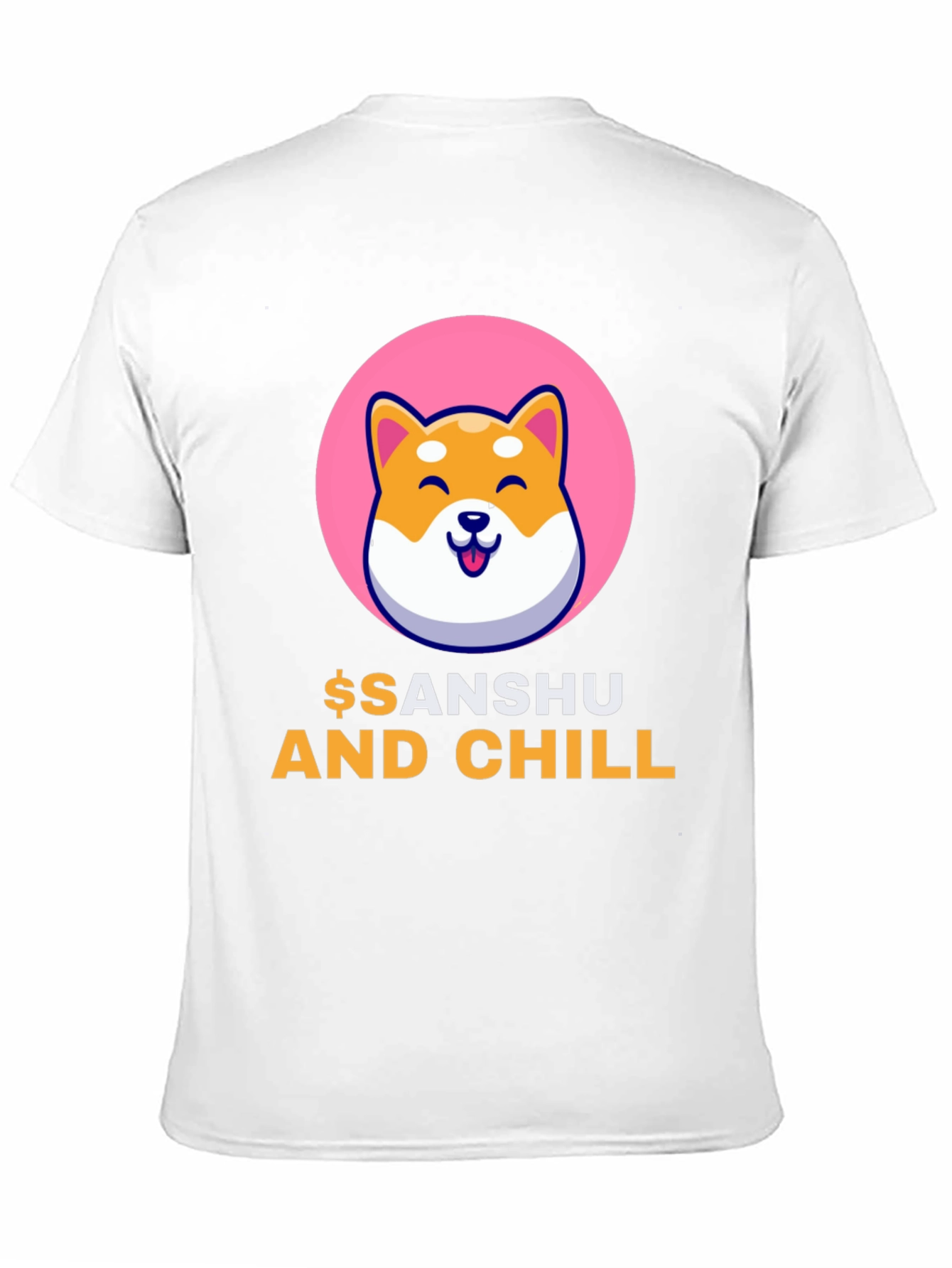 Sanshu and Chill Black T-Shirt