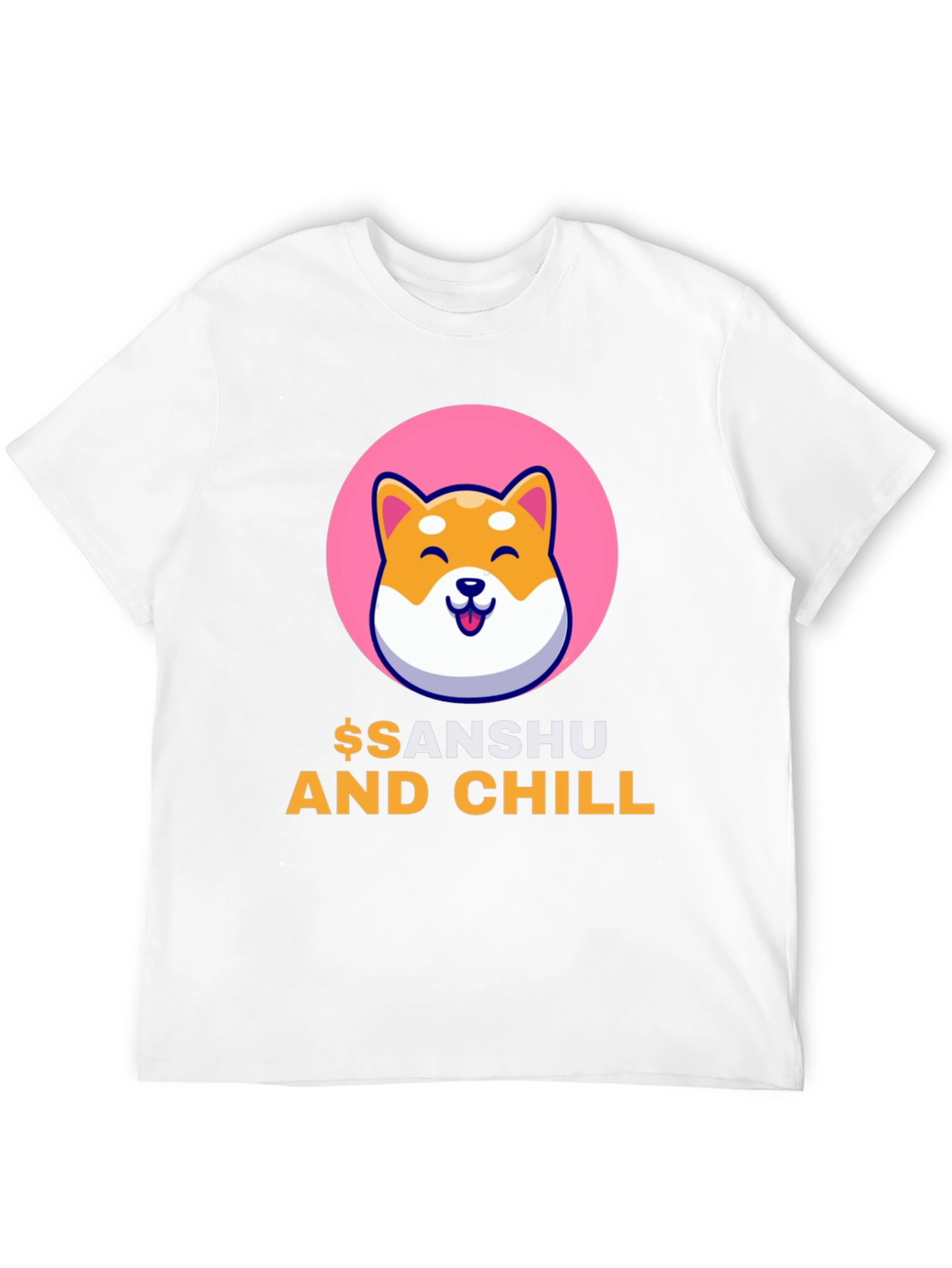 Sanshu and Chill Black T-Shirt