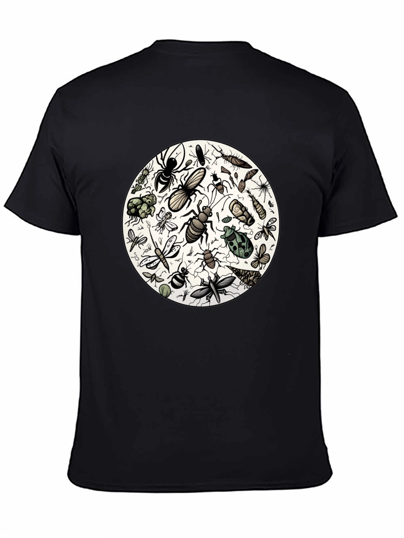 Bug Print Tee - Entomology T-Shirt