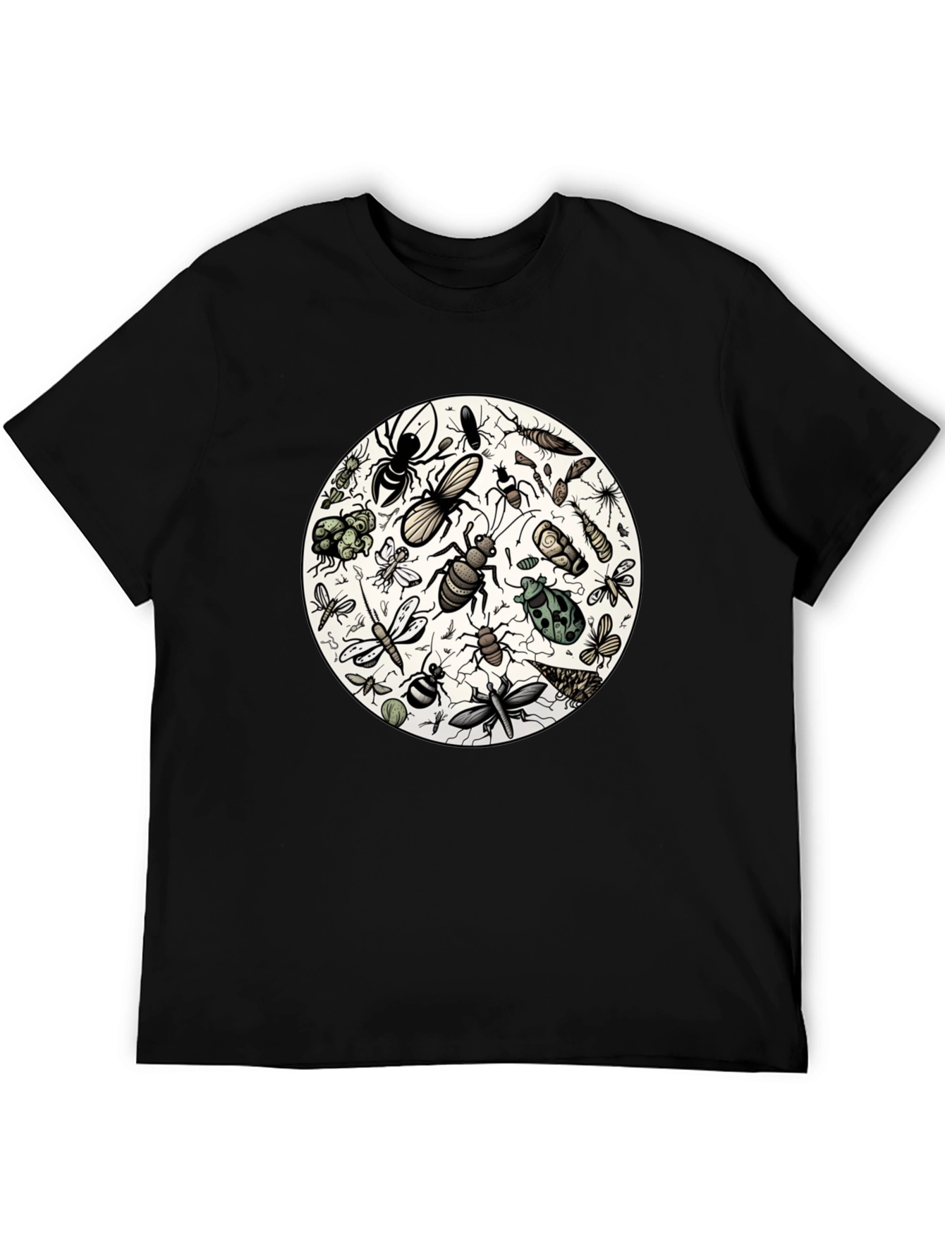 Bug Print Tee - Entomology T-Shirt