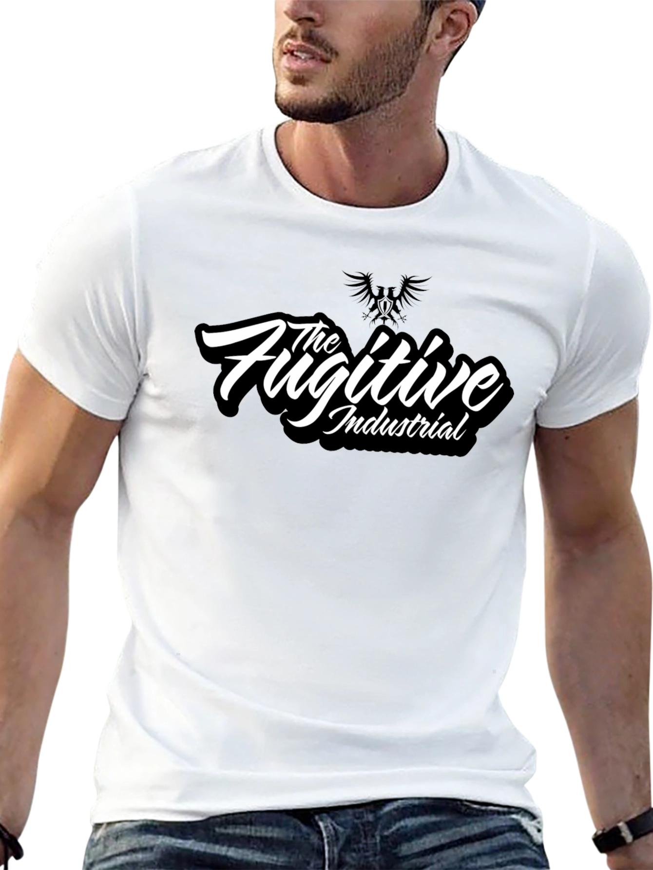 The Fugitive Industrial Black T-Shirt