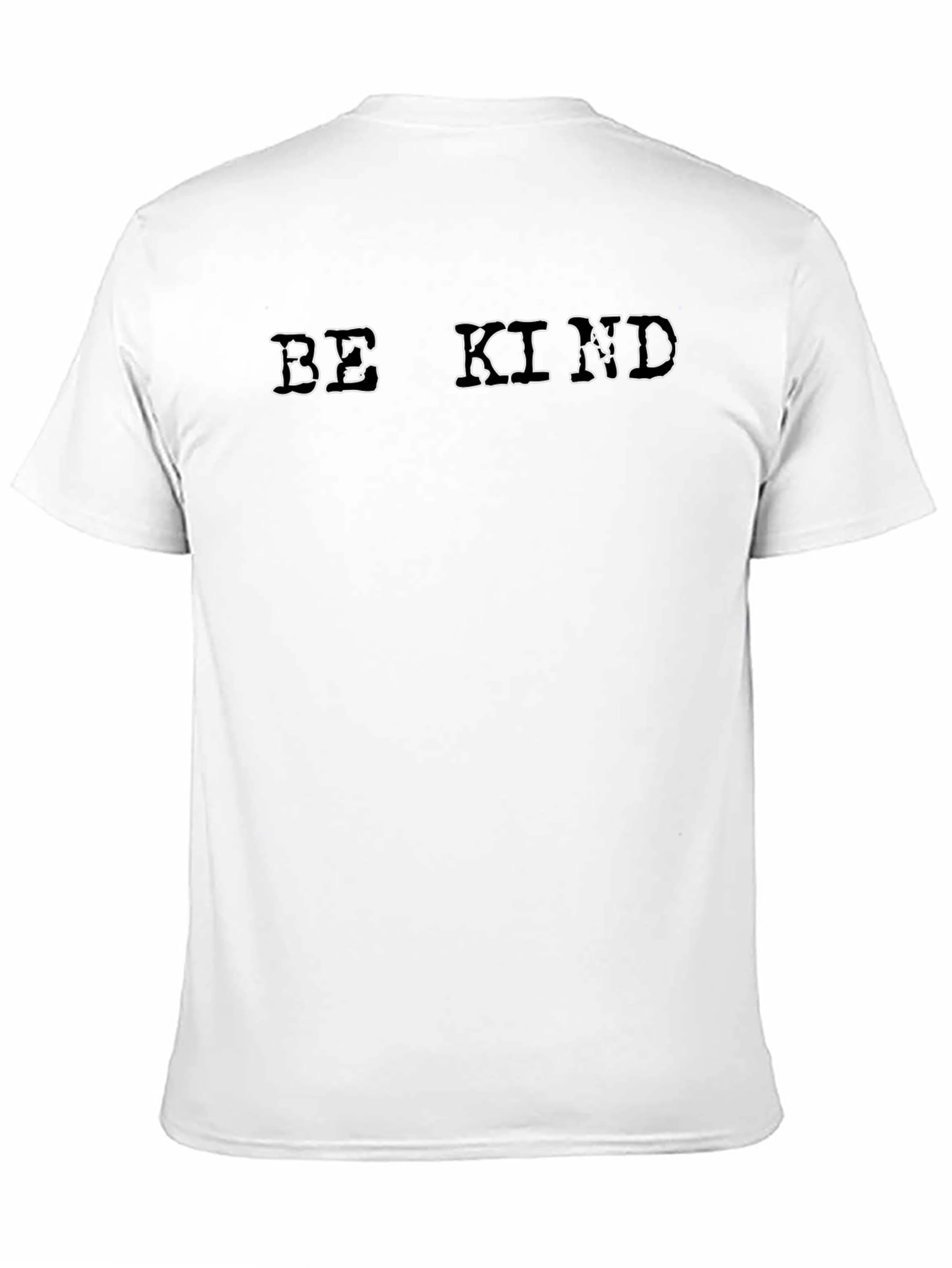 Be Kind Graphic Tee - Black Cotton T-Shirt
