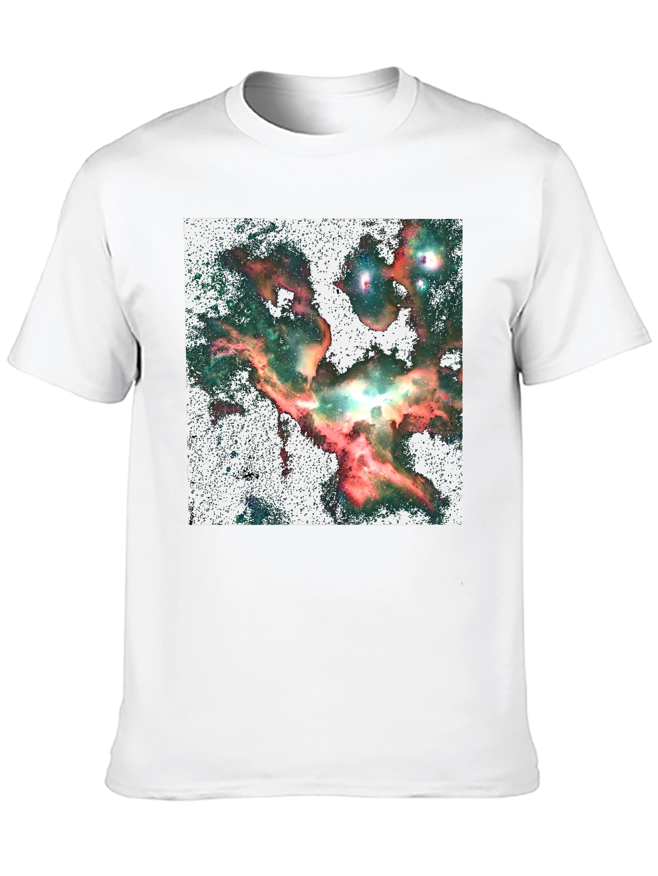 Nebula Graphic Black T-Shirt