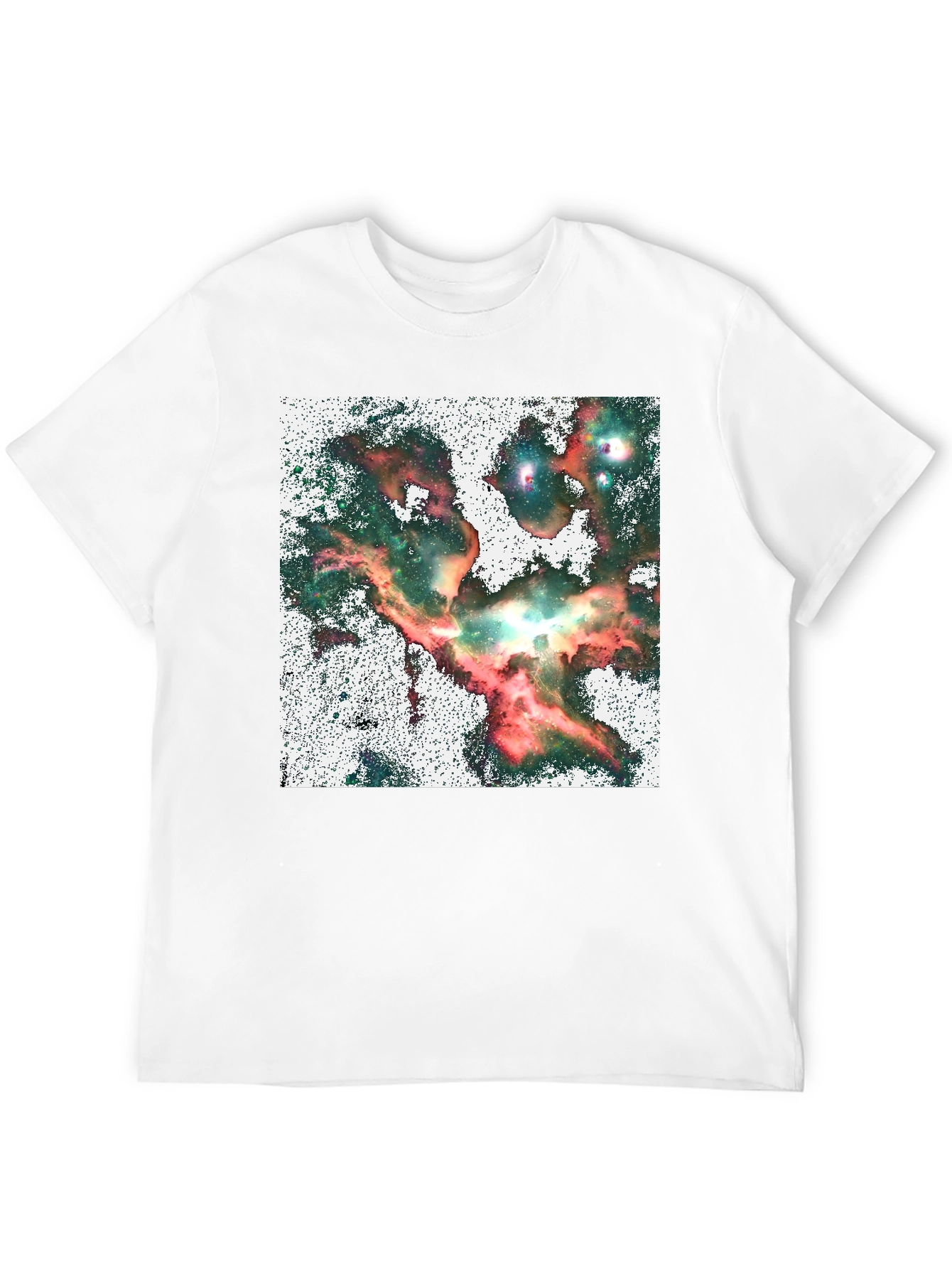 Nebula Graphic Black T-Shirt