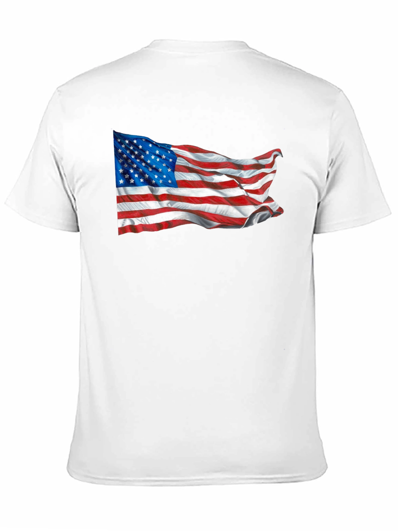 American Flag Graphic T-Shirt