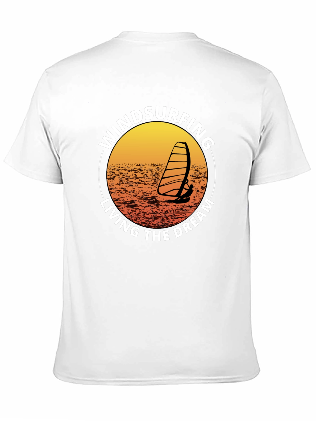 Windsurfing Living The Dream Graphic T-Shirt