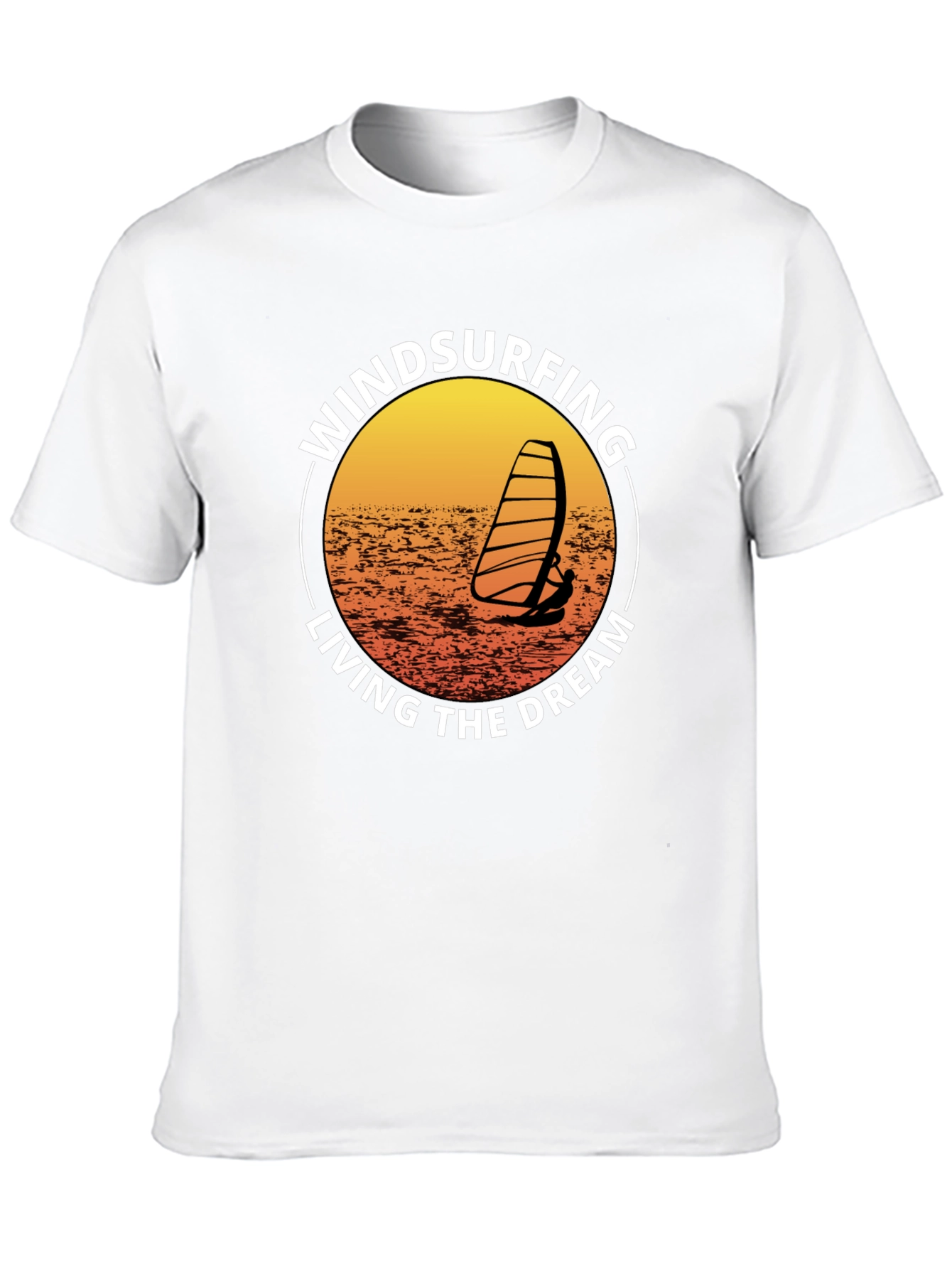 Windsurfing Living The Dream Graphic T-Shirt