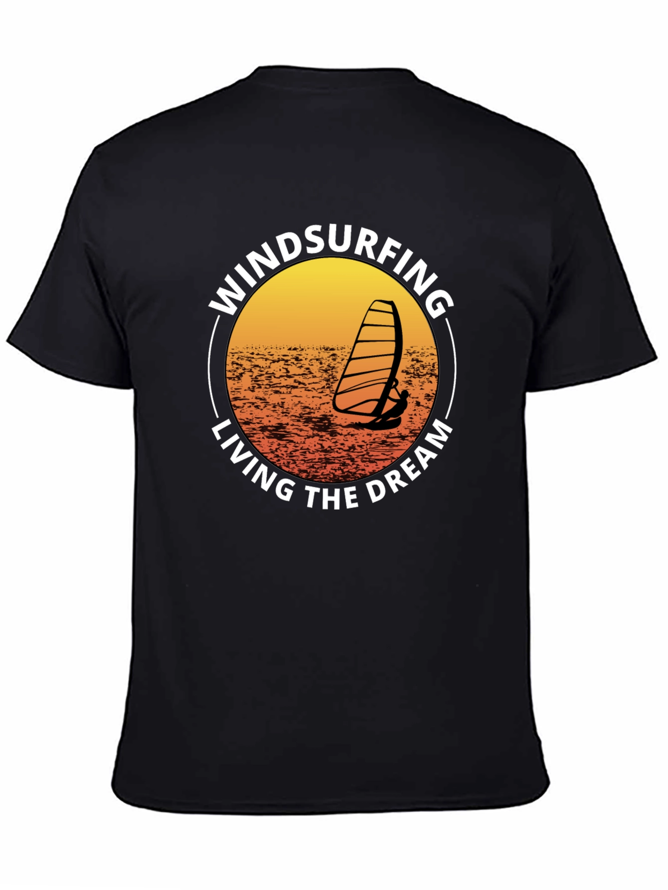 Windsurfing Living The Dream Graphic T-Shirt
