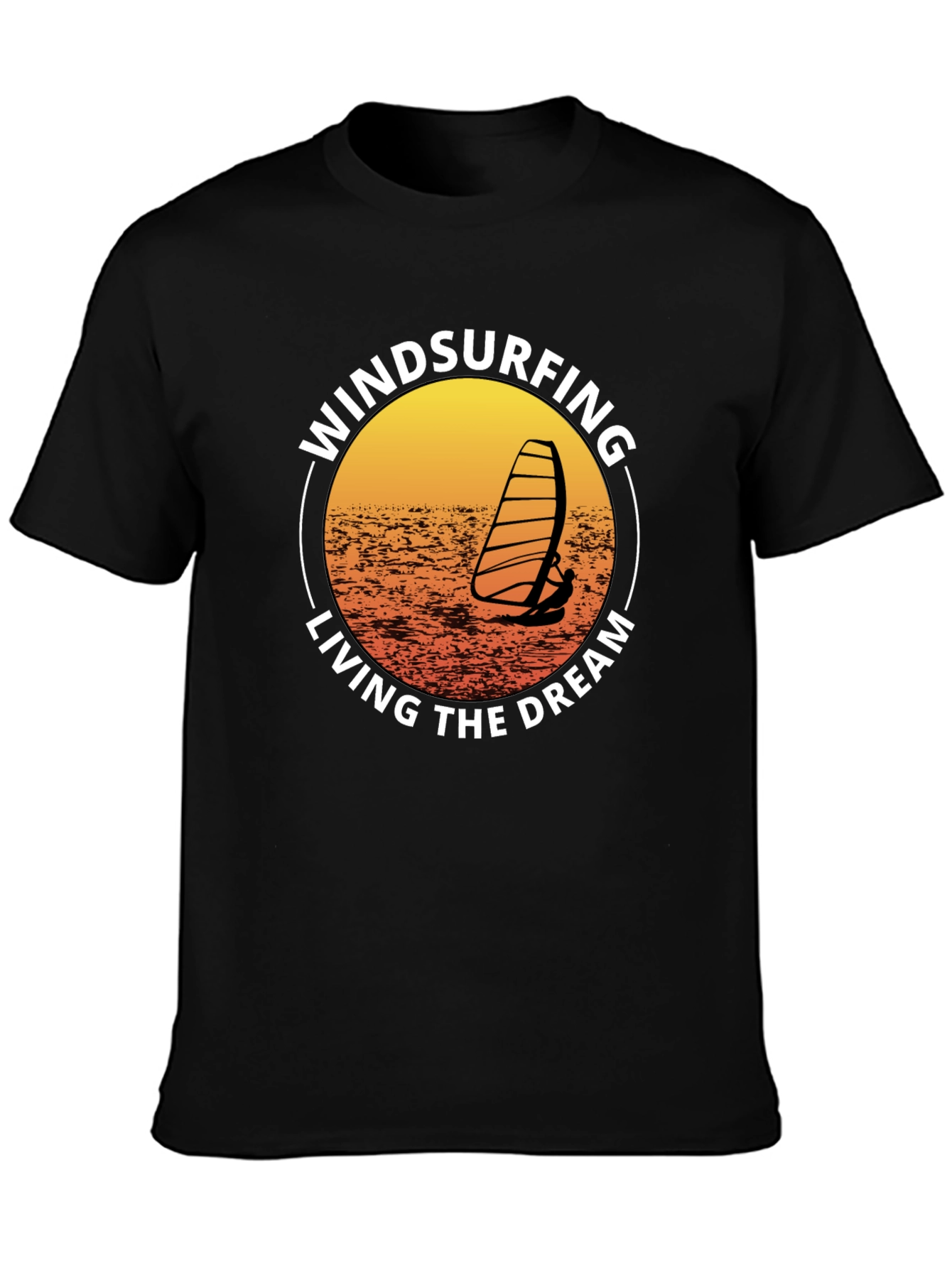 Windsurfing Living The Dream Graphic T-Shirt
