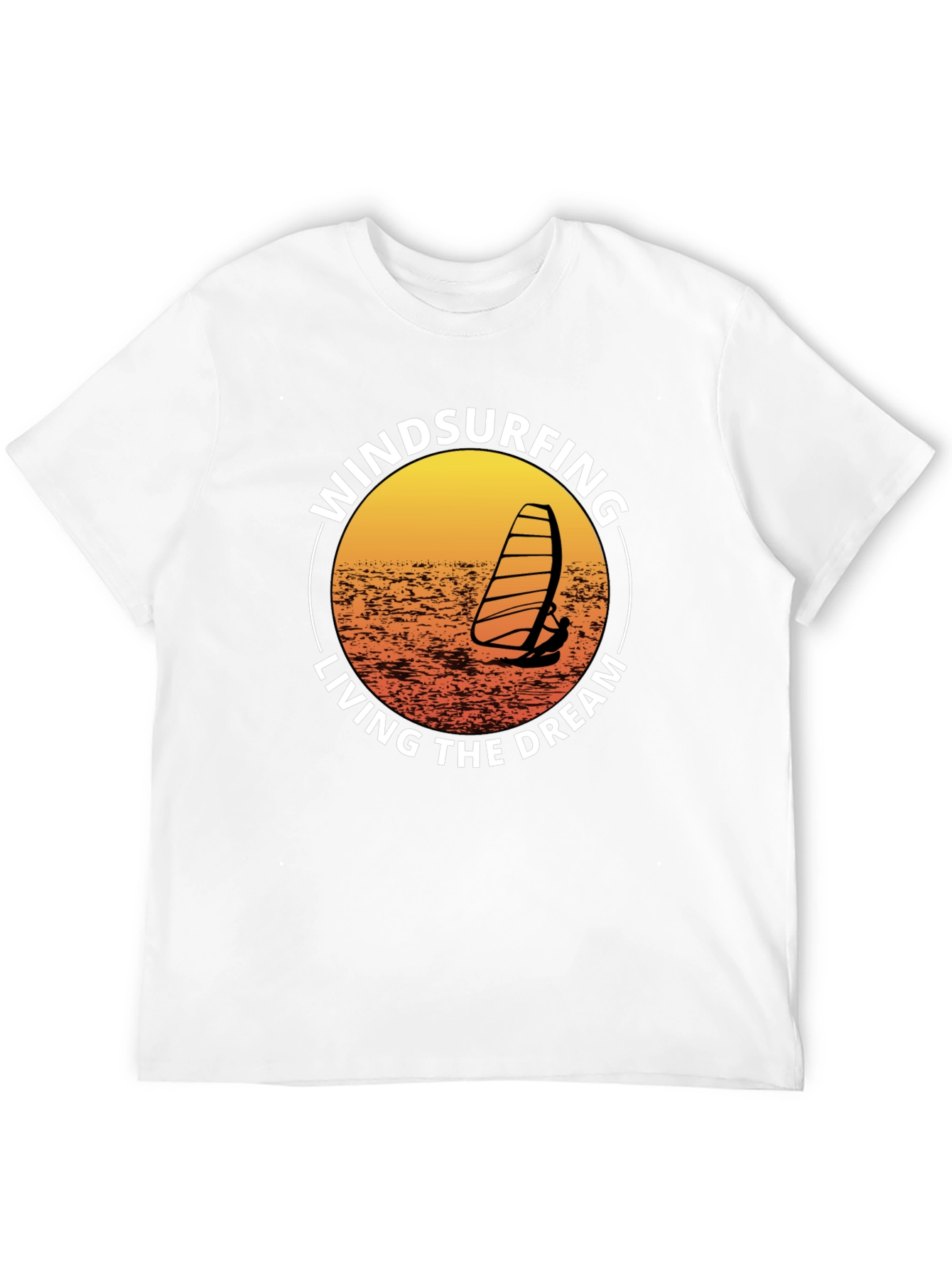 Windsurfing Living The Dream Graphic T-Shirt
