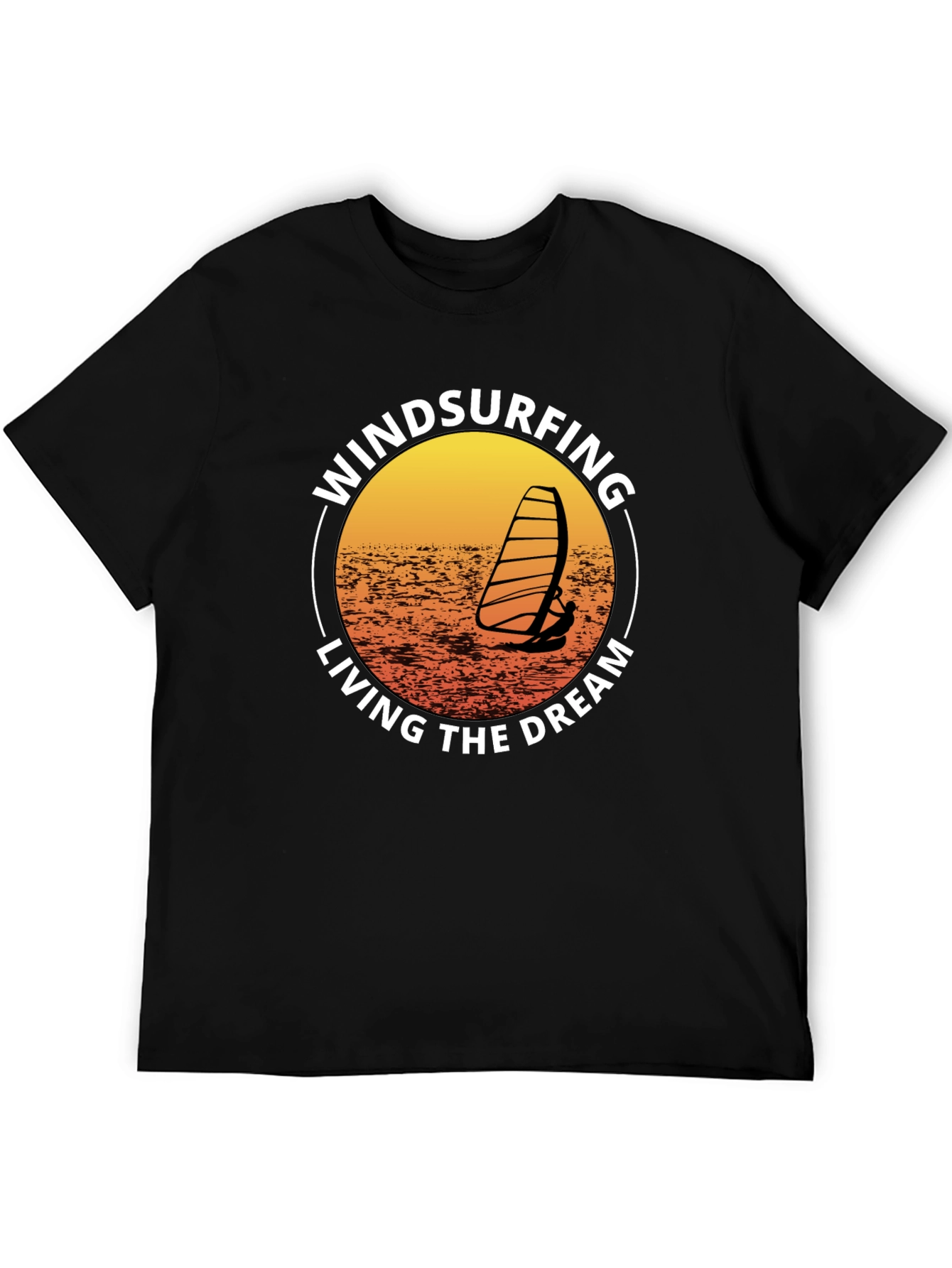 Windsurfing Living The Dream Graphic T-Shirt