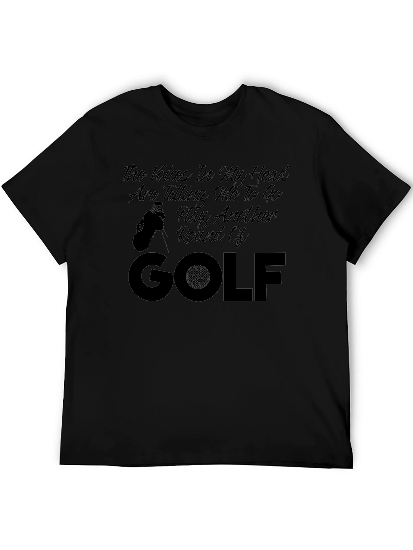 Golf Humor T-Shirt: The Voices In My Head