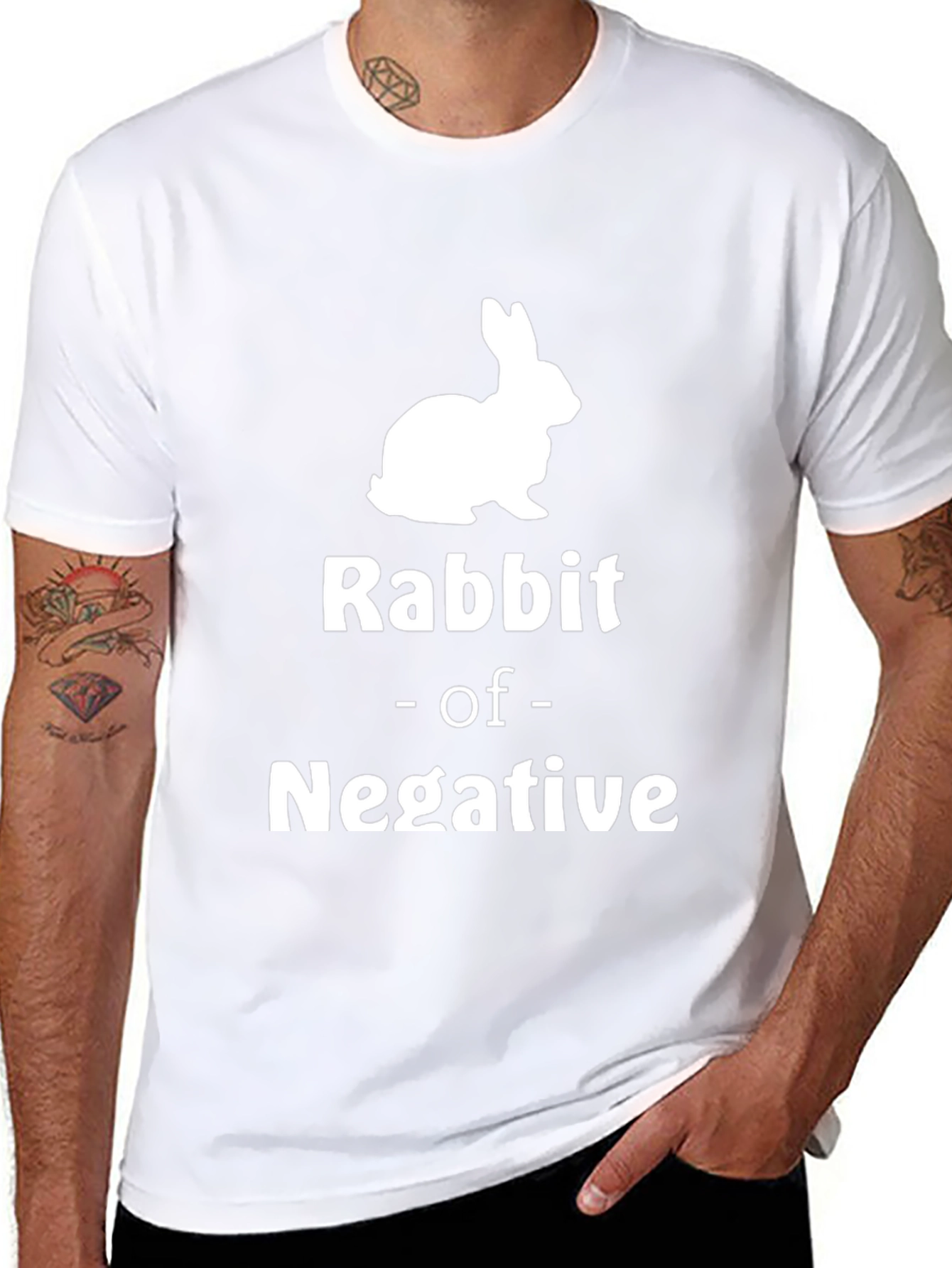 Rabbit of Negative T-Shirt