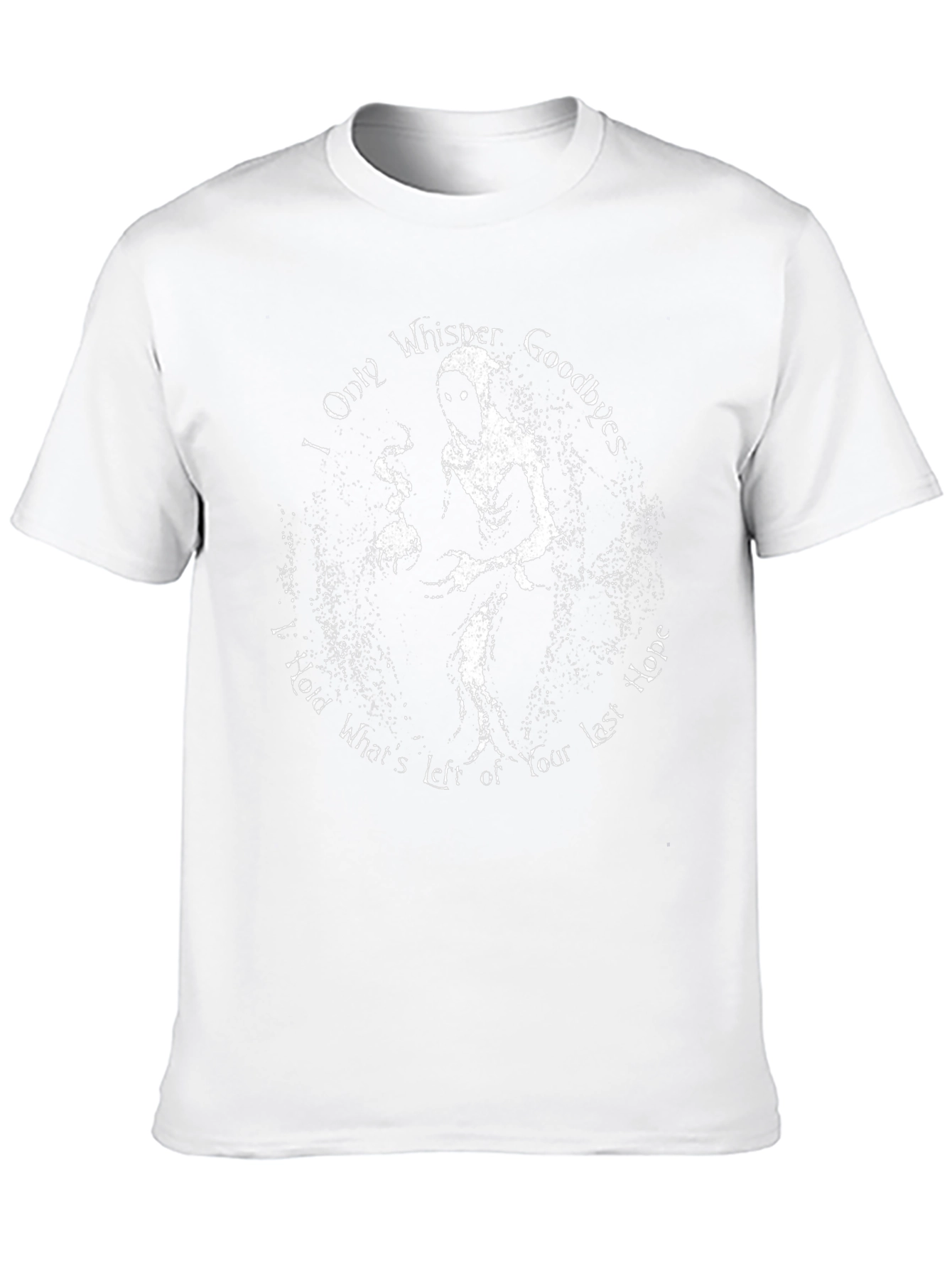 Whisper Goodbyes Graphic Tee