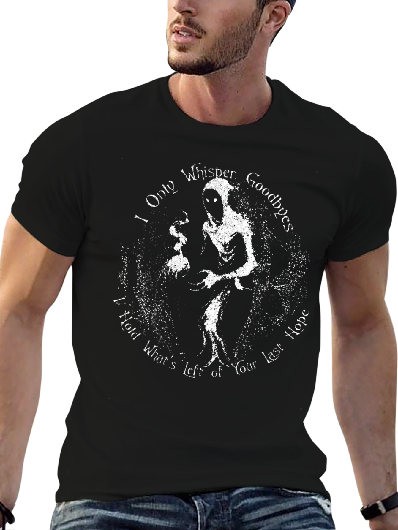 Whisper Goodbyes Graphic Tee