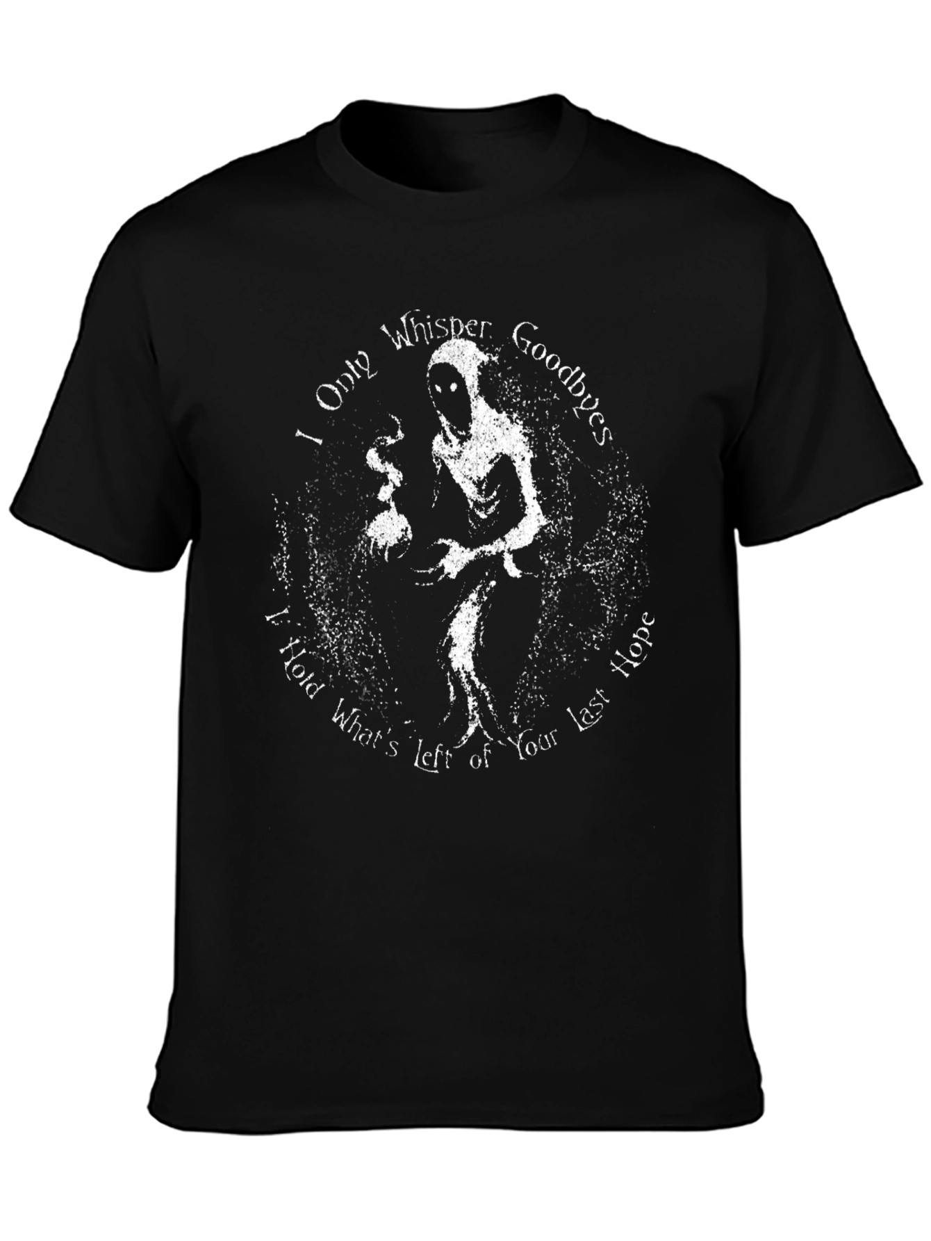 Whisper Goodbyes Graphic Tee