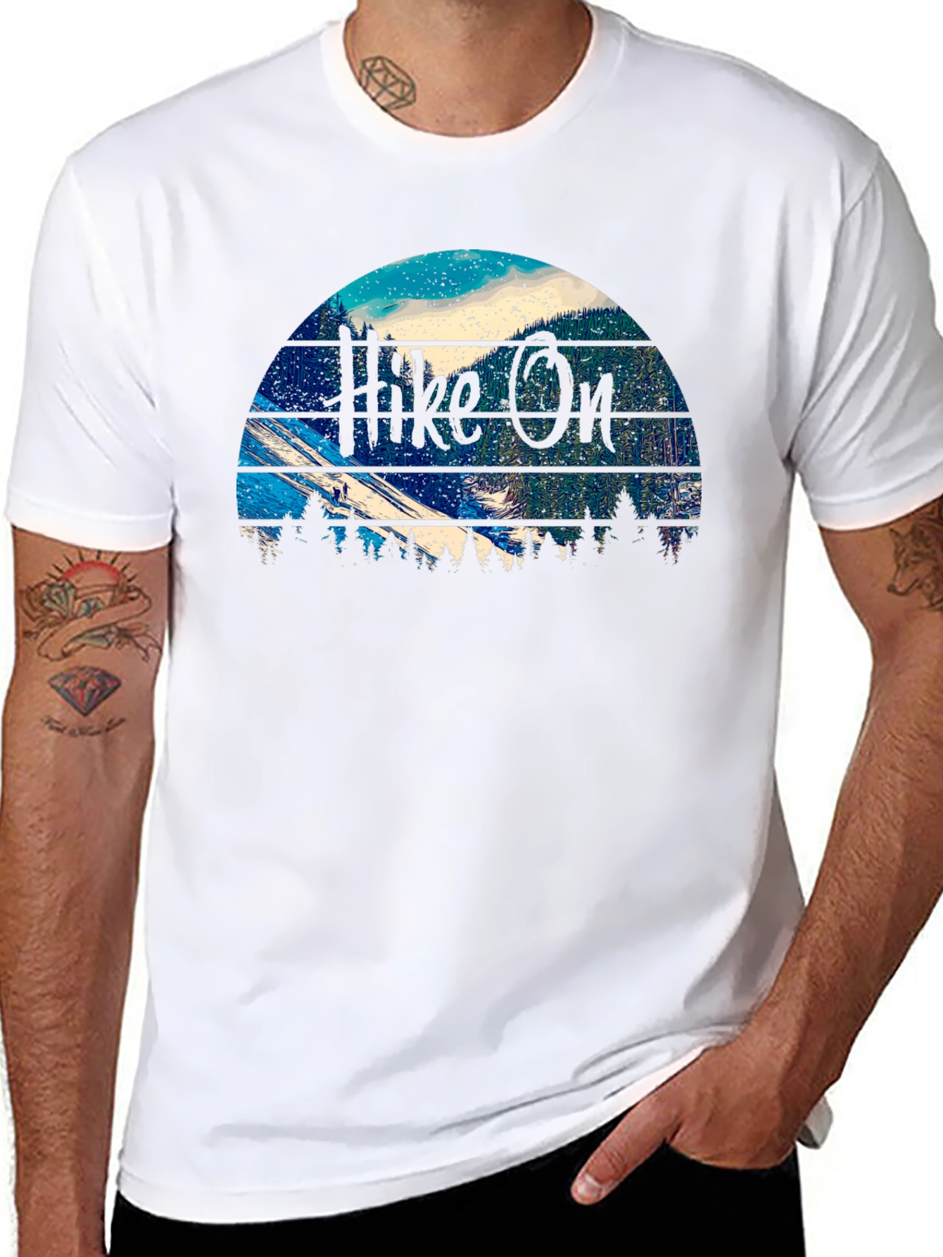 Hike On Graphic T-Shirt - Outdoor Adventure