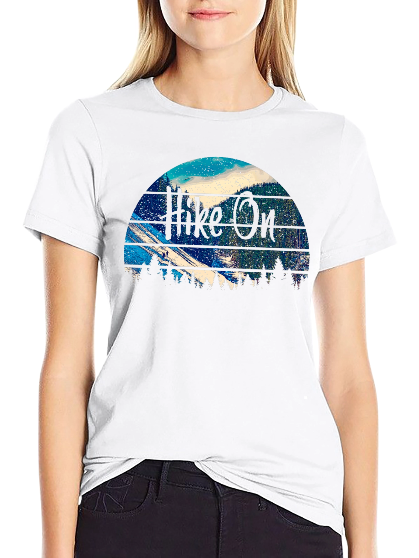 Hike On Graphic T-Shirt - Outdoor Adventure