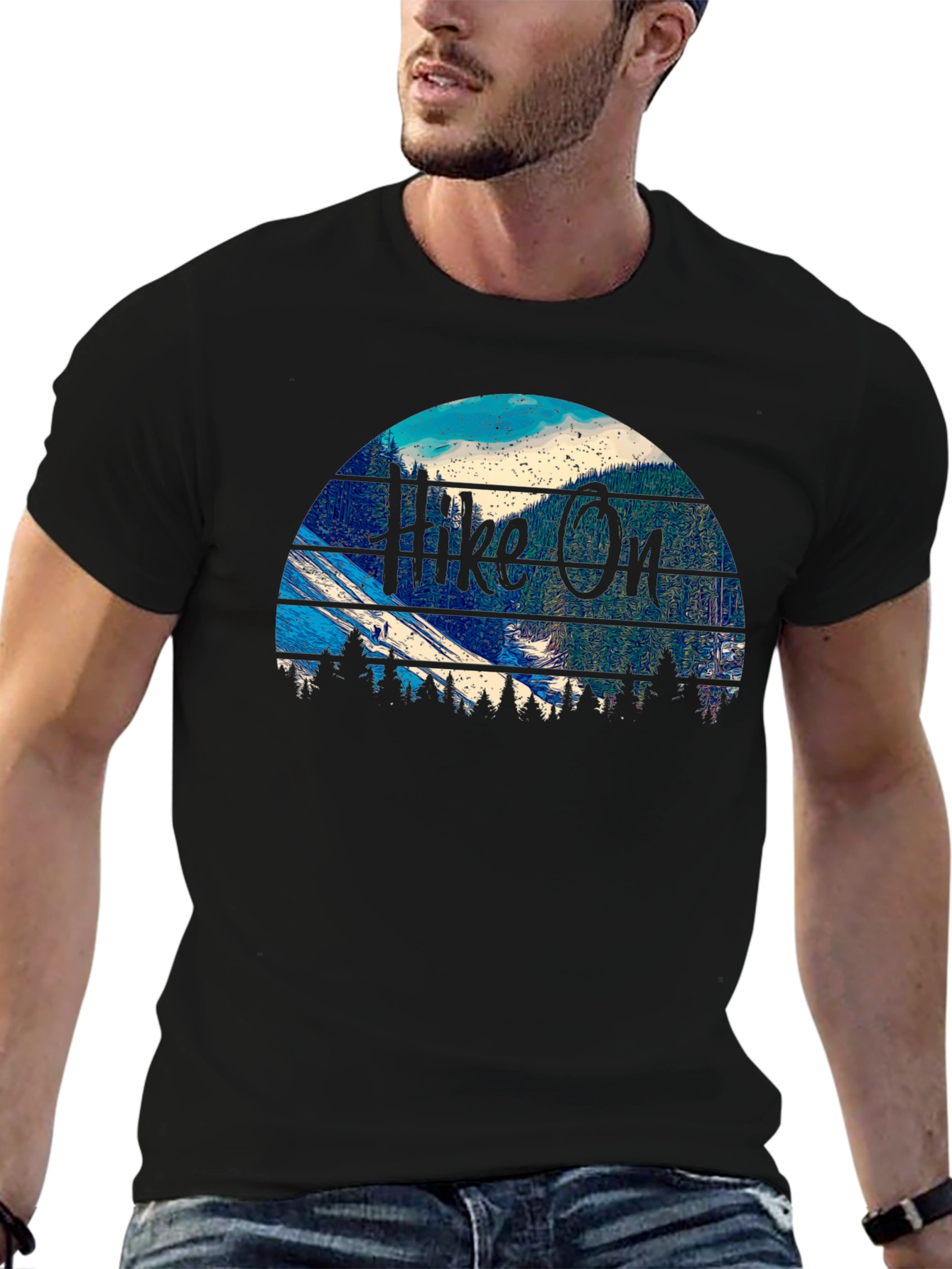 Hike On Graphic T-Shirt - Outdoor Adventure