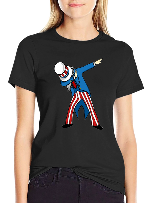 Dabbing Uncle Sam Patriotic T-Shirt